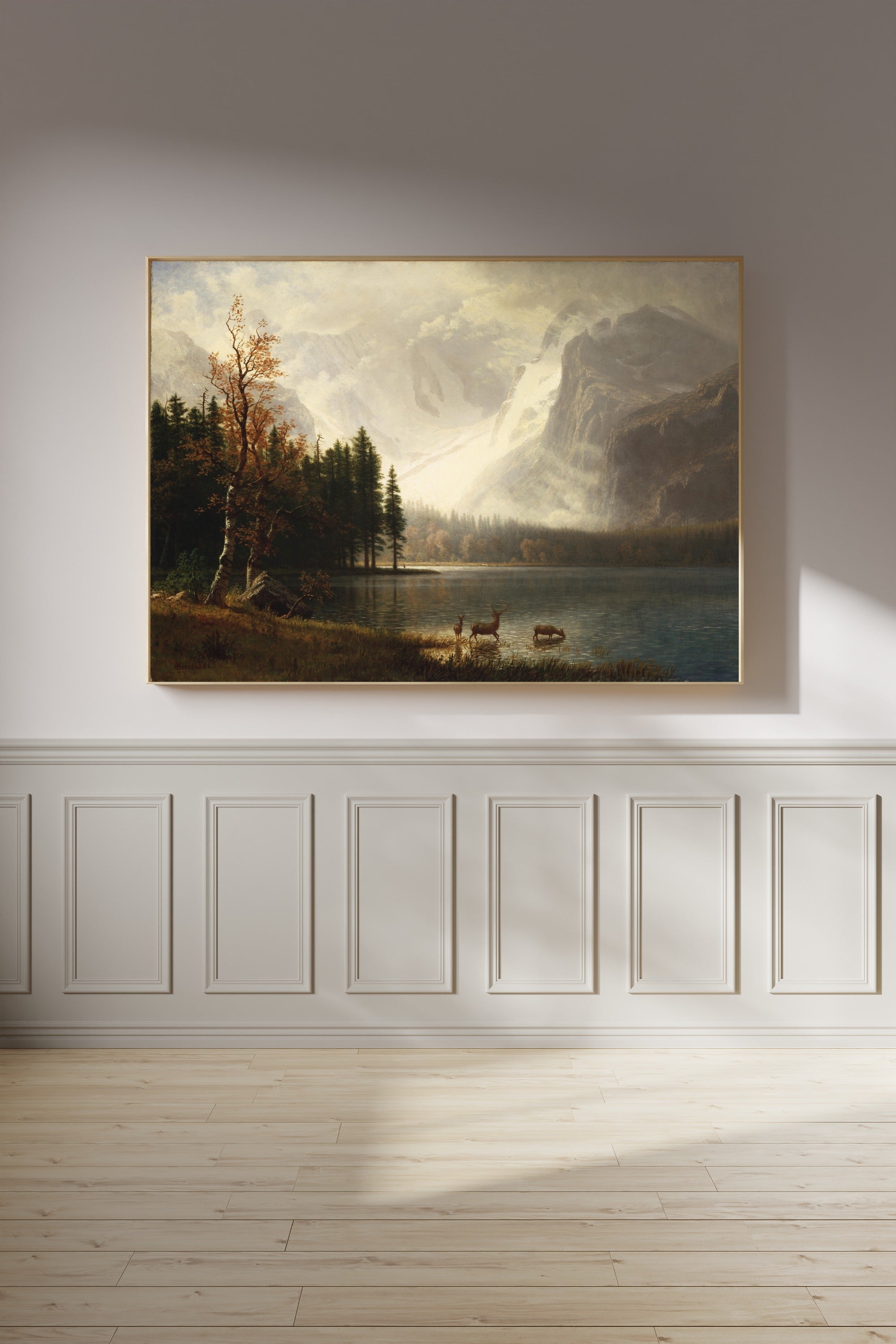 Albert Bierstadt — Estes Park, Colorado, Whyte's Lake | Landscape Fine Art Print