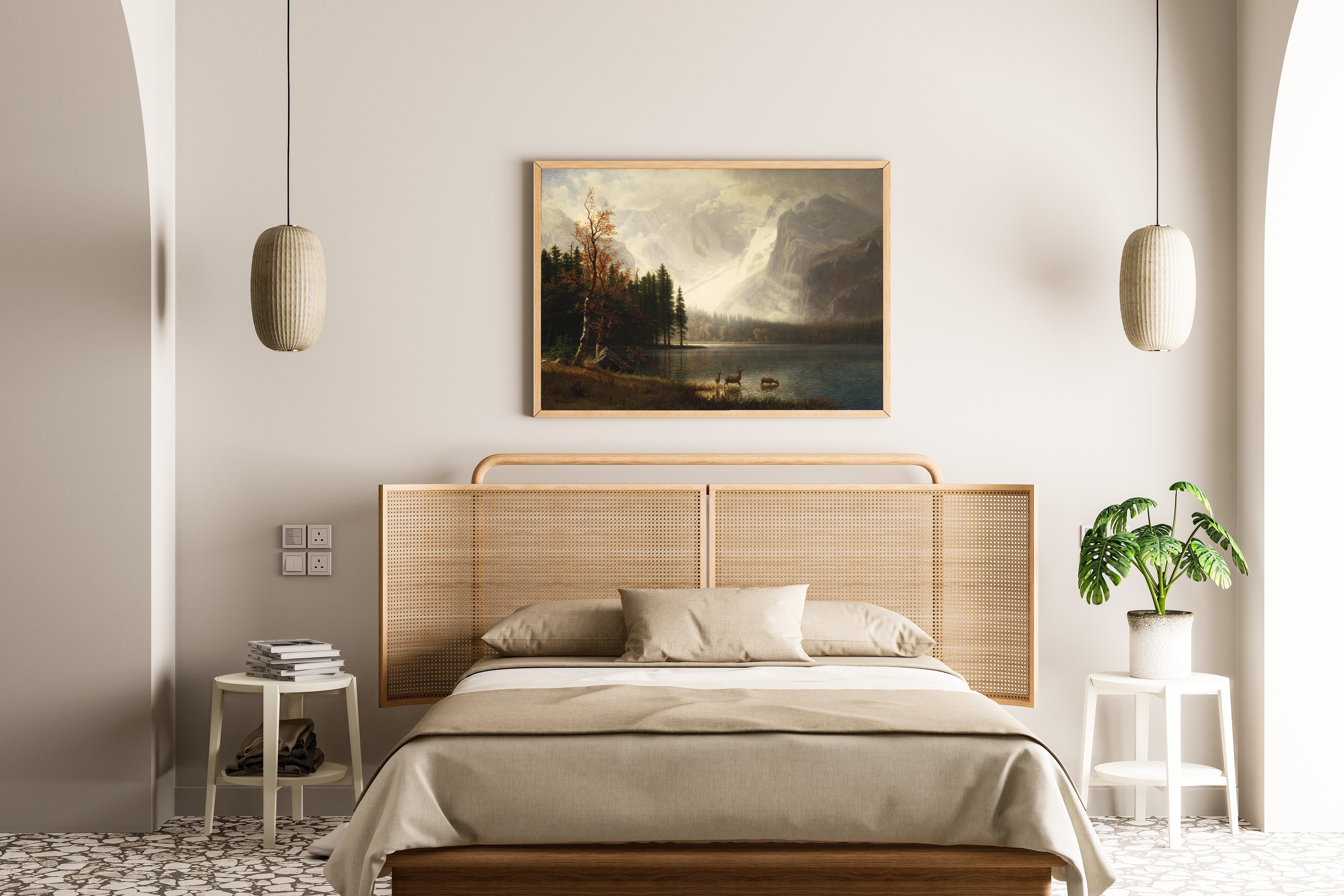 Albert Bierstadt — Estes Park, Colorado, Whyte's Lake | Landscape Fine Art Print