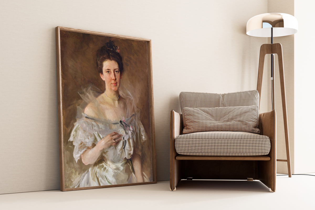 John Singer Sargent — Esther Fiske Hammond, Mrs. Gardiner Greene Hammond | Fine Art Print