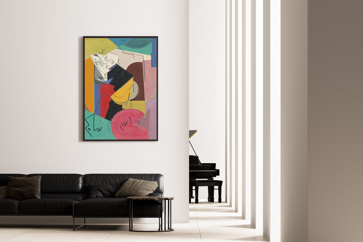 Albert Gleizes — Etude pour le portrait de Florent Schmitt | Fine Art Print