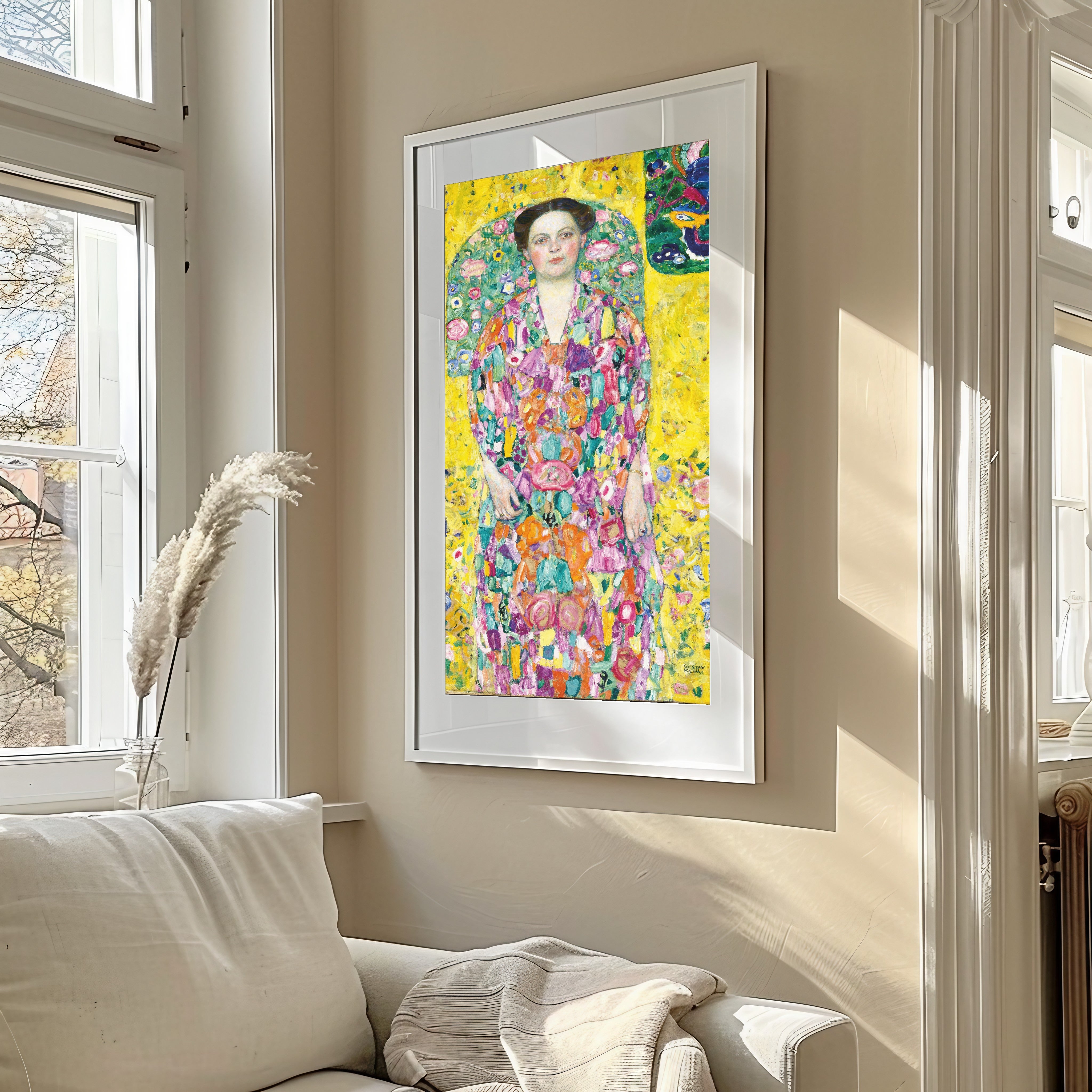 Gustav Klimt — Portrait of Eugenia Primavesi | Fine Art Print
