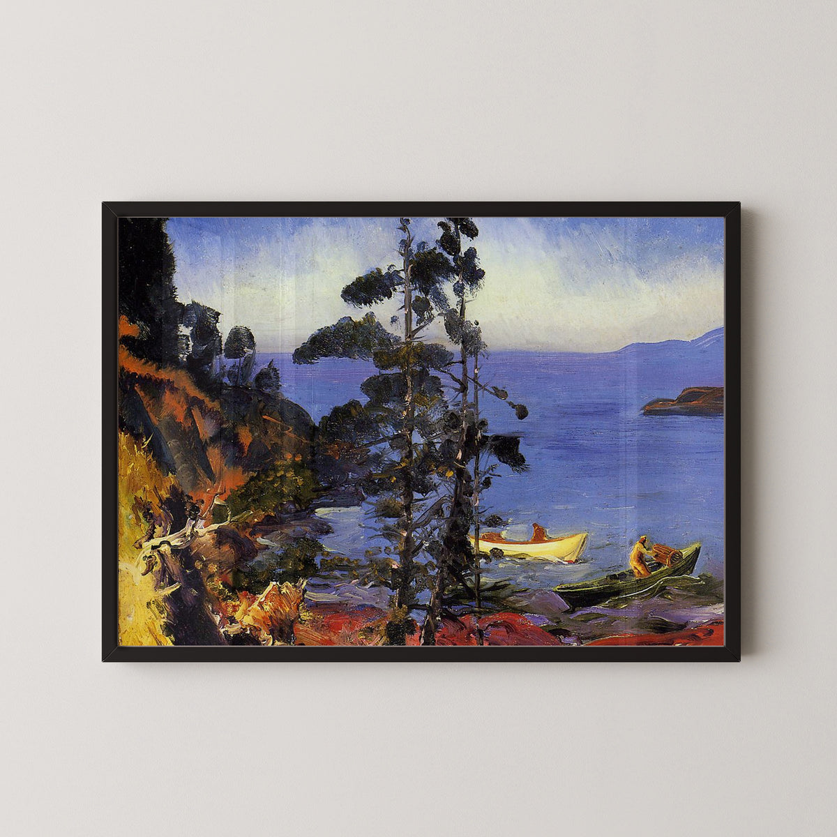 George Bellows — Evening Blue | Landscape Fine Art Print