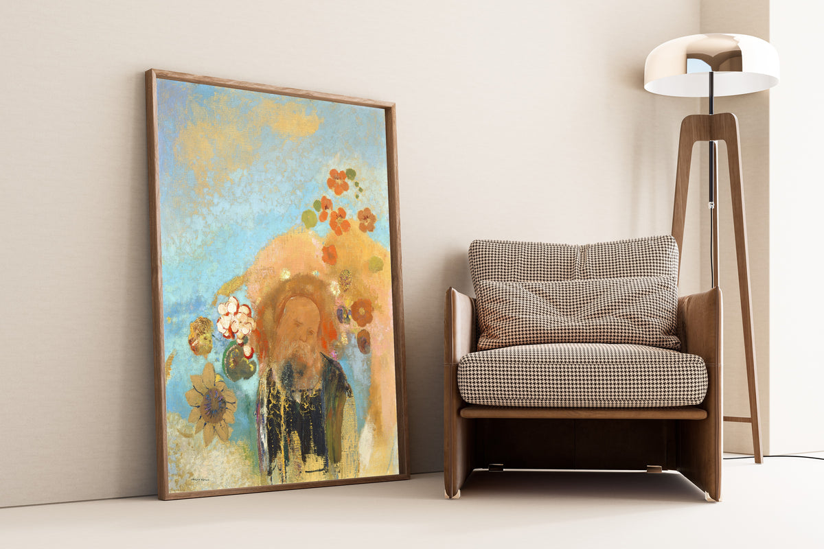 Odilon Redon — Evocation of Roussel | Symbolist Art Print