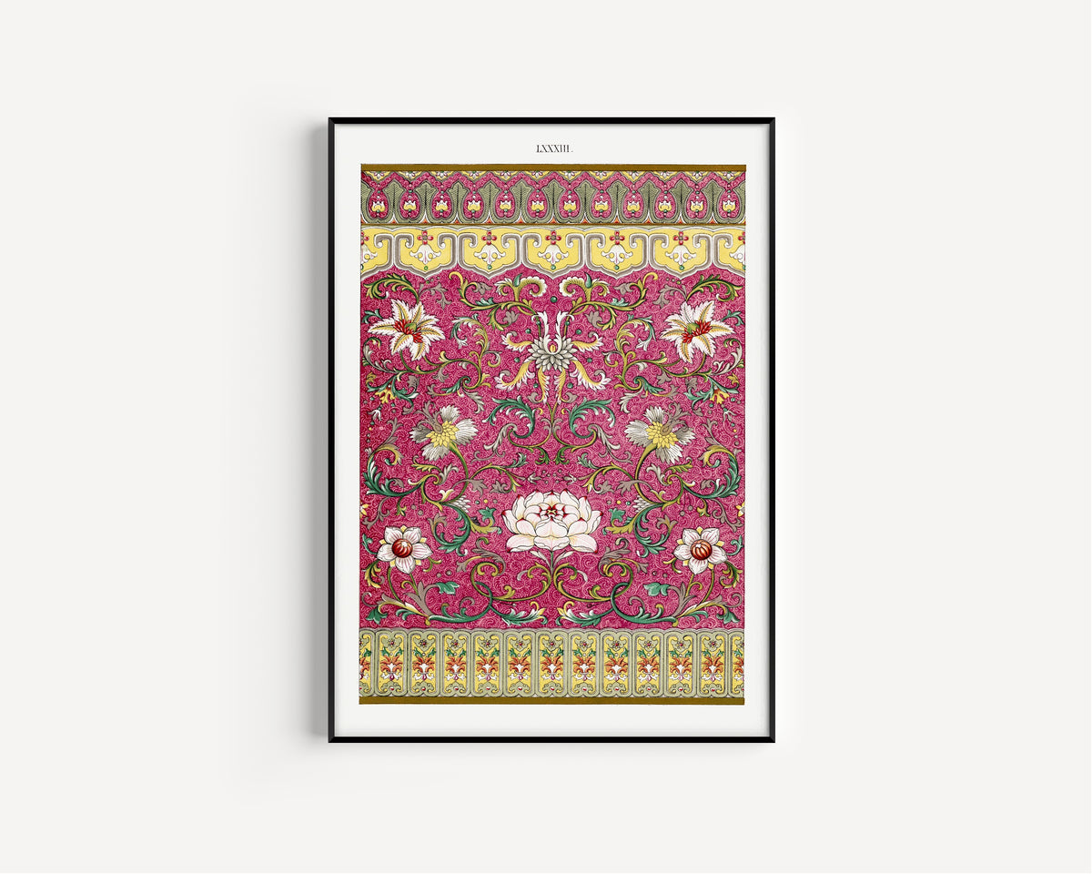 Owen Jones — Examples of Chinese Ornament, Plate 83 | Ornament Plate Print