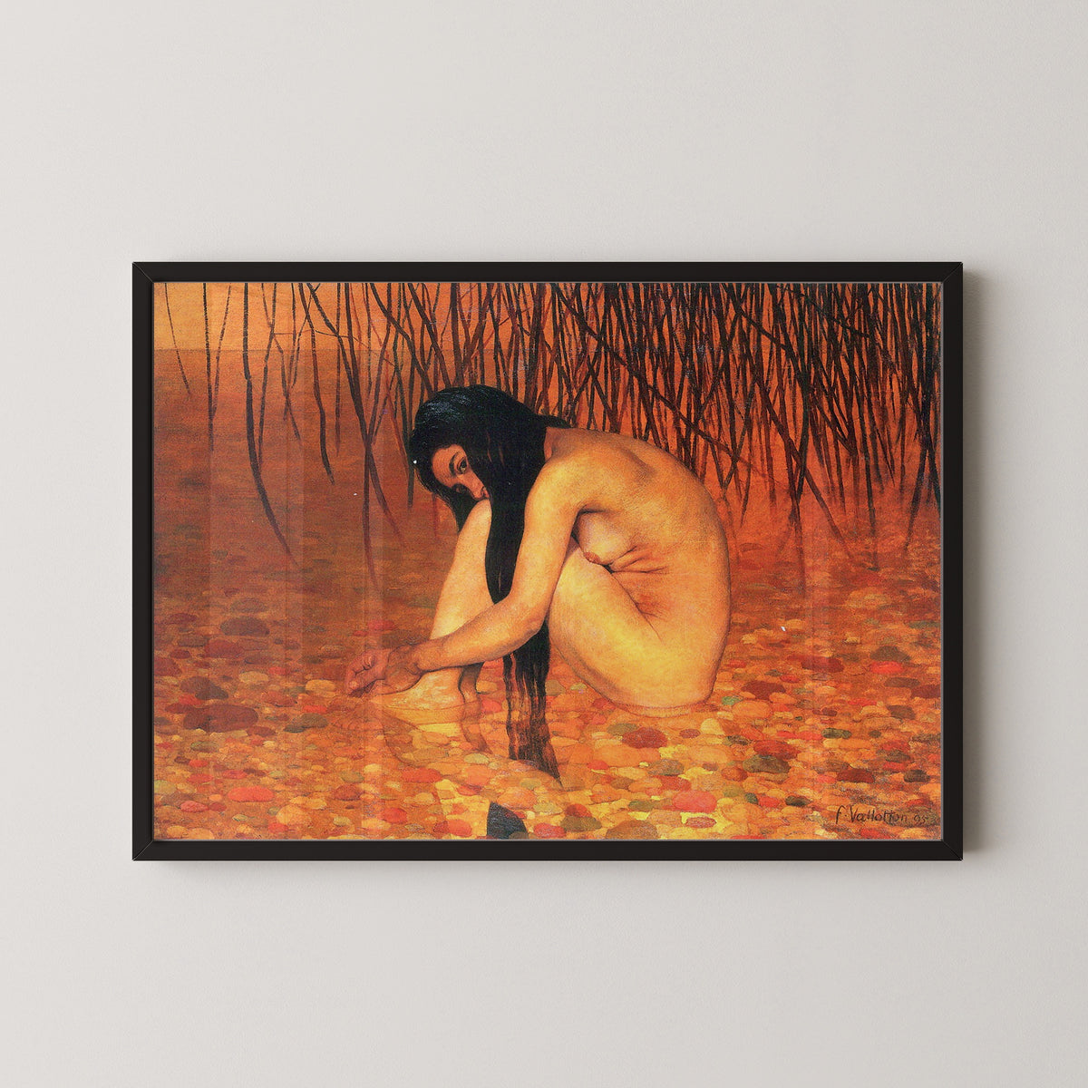 Félix Vallotton — Baigneuse aux roseaux | Fine Art Print