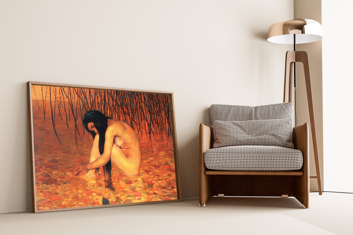 Félix Vallotton — Baigneuse aux roseaux | Fine Art Print