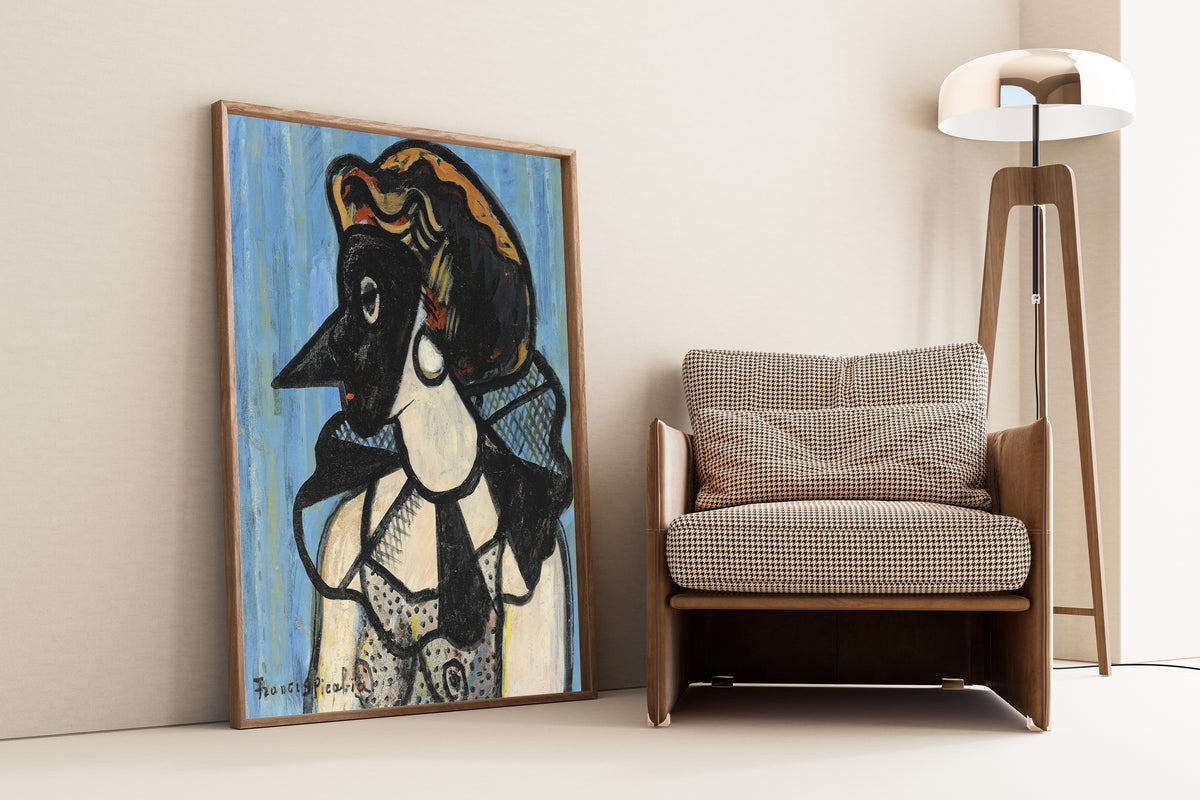 Francis Picabia — Femme au masque | Fine Art Print