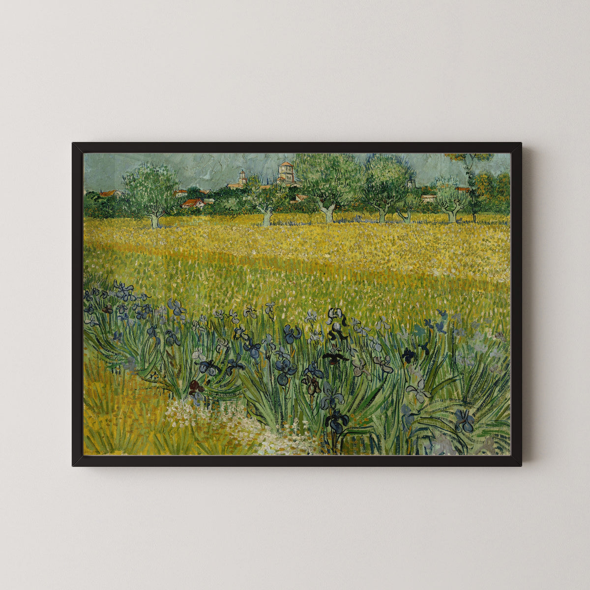Vincent van Gogh — Field with Flowers near Arles | Fine Art Print