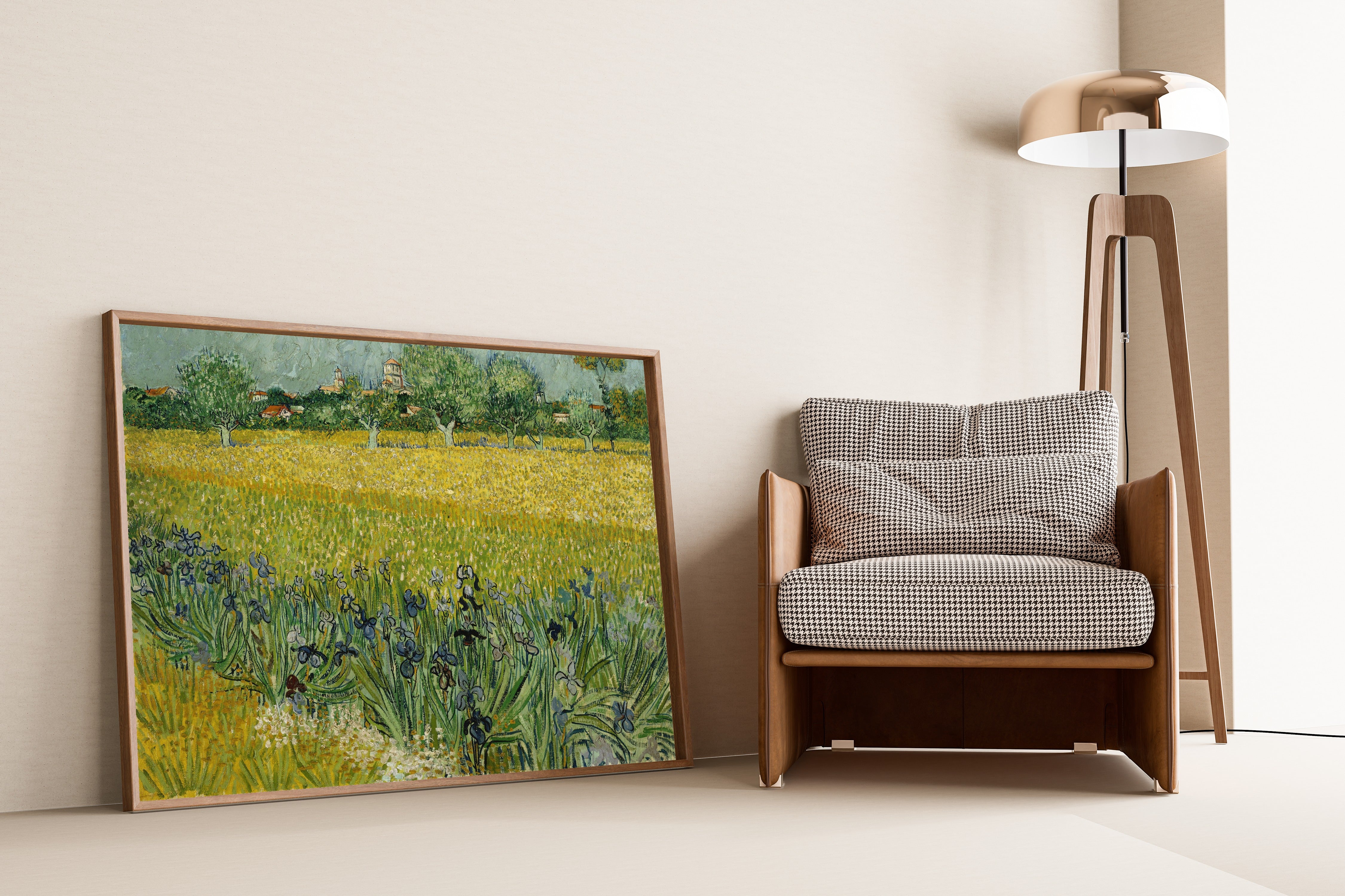 Vincent van Gogh — Field with Flowers near Arles | Fine Art Print