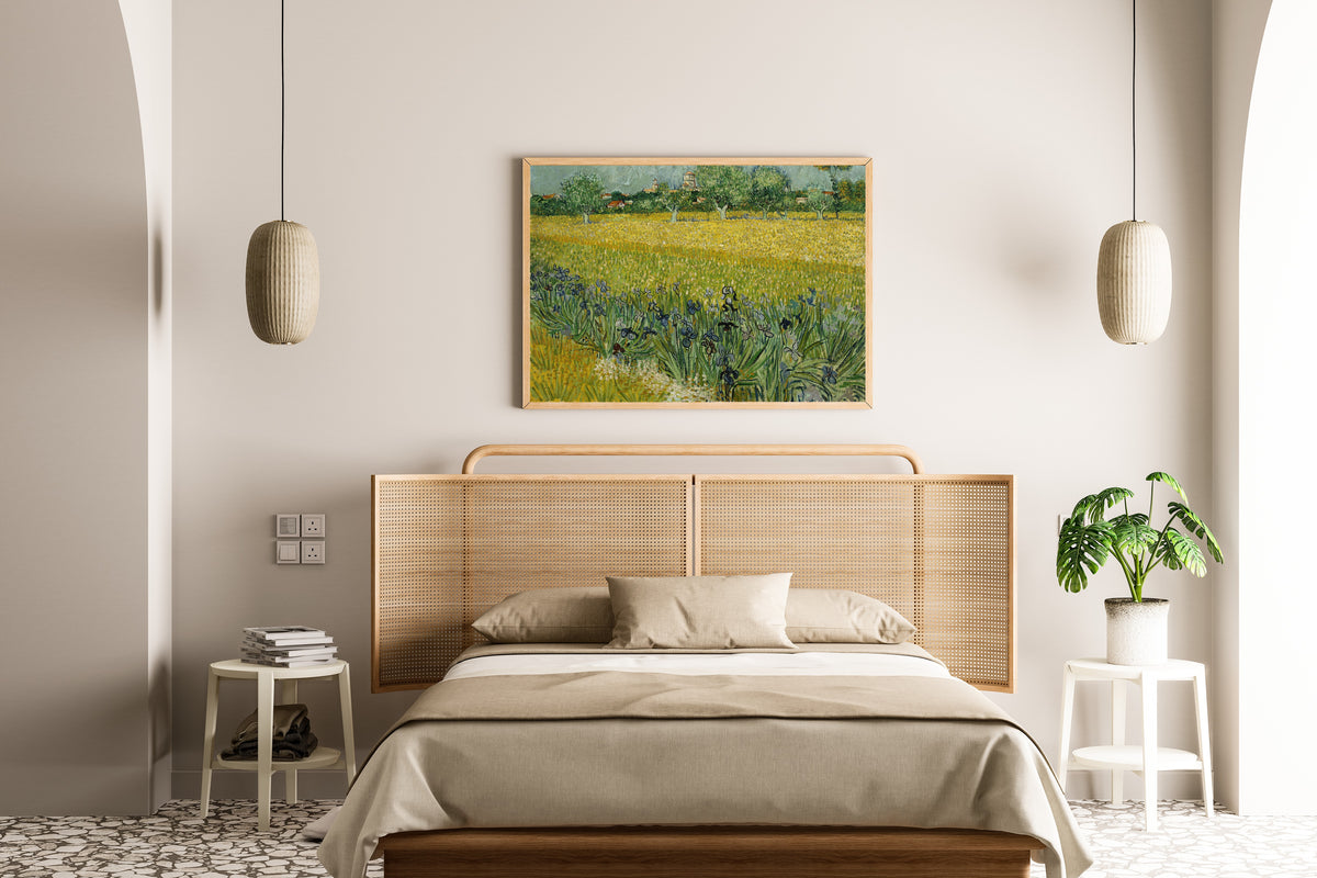Vincent van Gogh — Field with Flowers near Arles | Fine Art Print