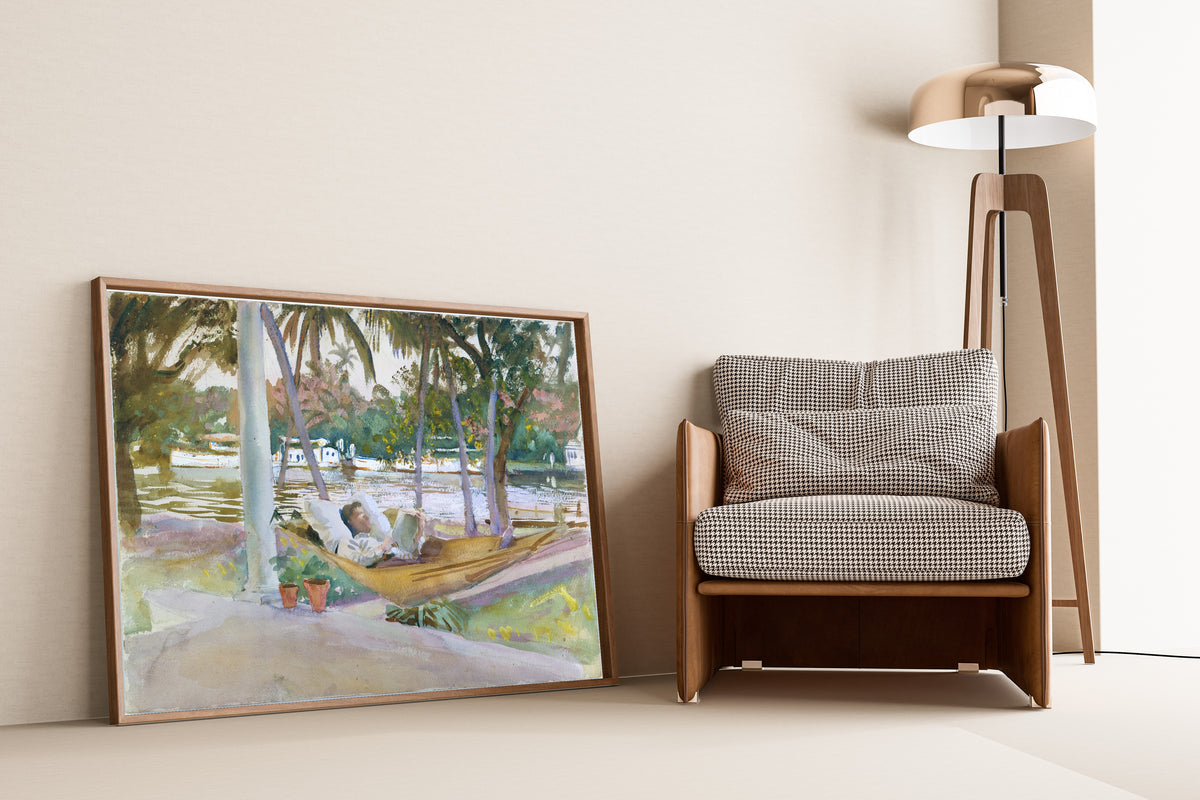 John Singer Sargent — Figure in Hammock, Florida | Fine Art Print