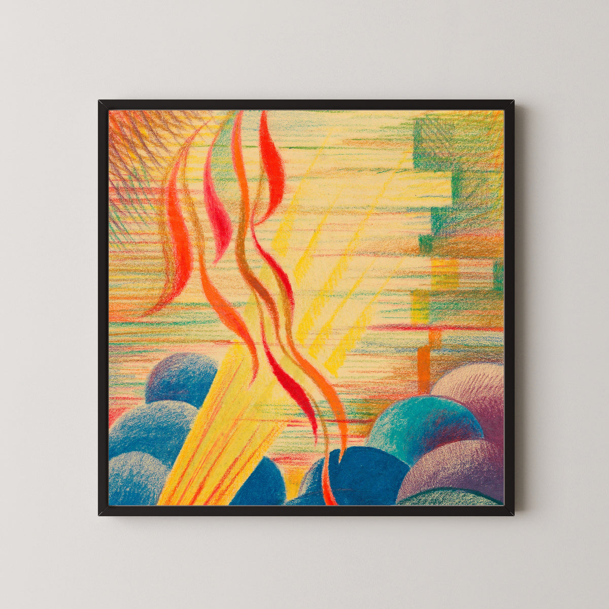 Karl Wiener — Finale | Abstract Art Print