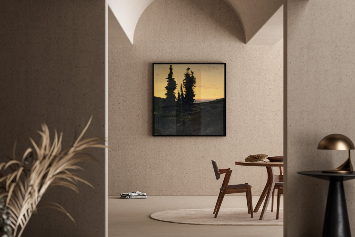Arnold Böcklin — Fir Trees | Landscape Fine Art Print
