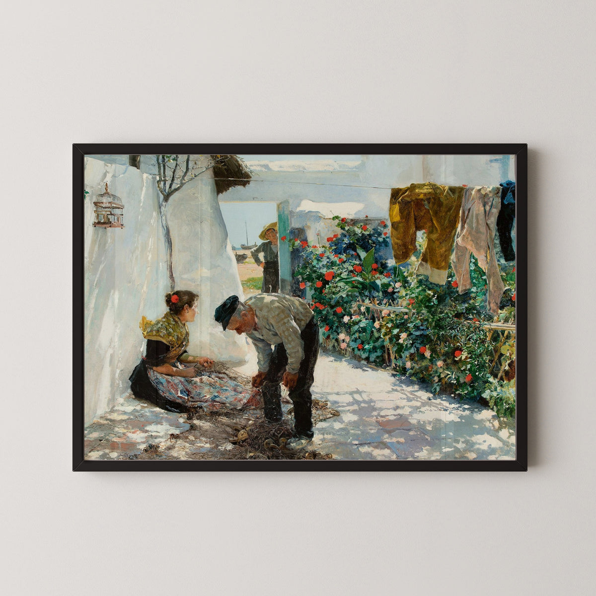 Joaquín Sorolla — Fishing Nets (Las redes) | Fine Art Print