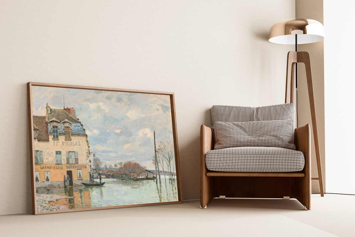 Alfred Sisley — Flood at Port-Marly | Fine Art Print