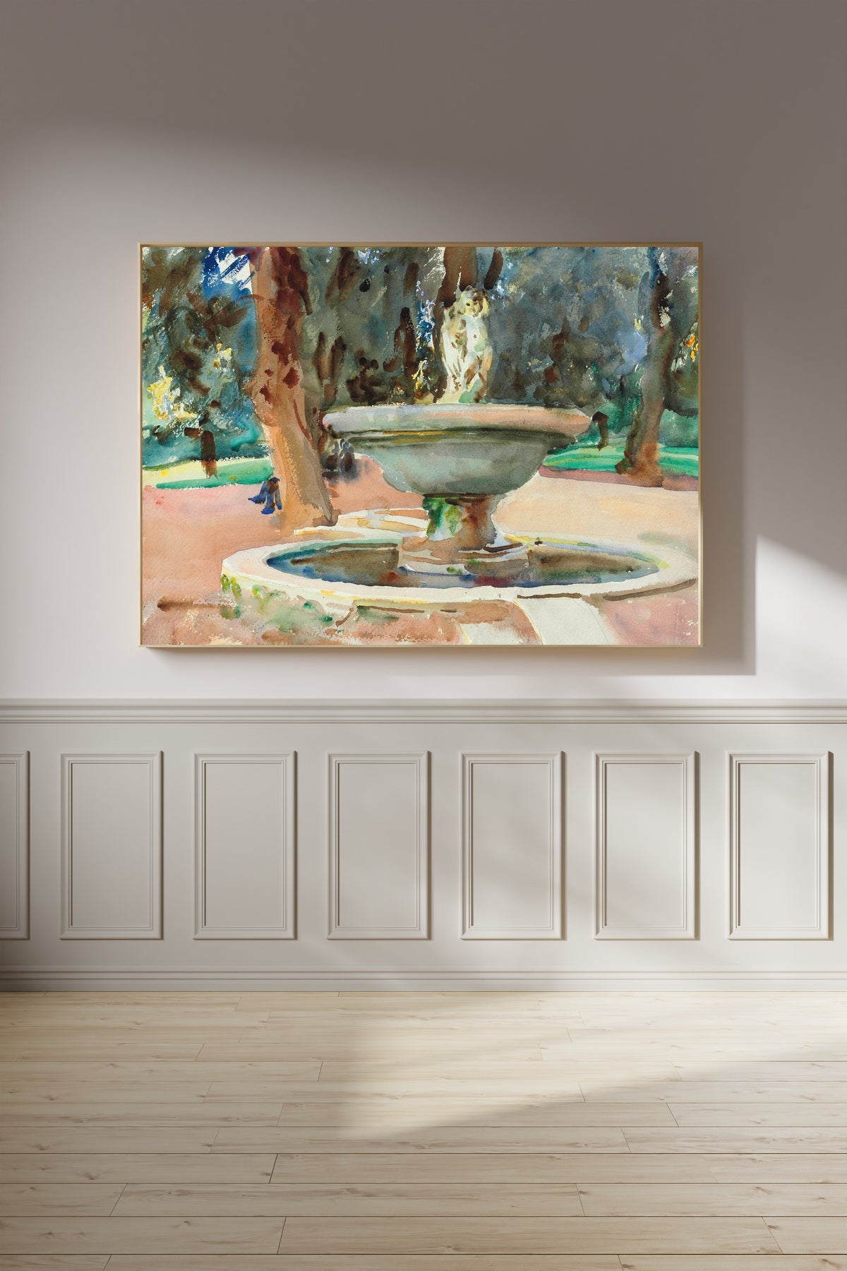 John Singer Sargent — Fontana dei Pupazzi, Villa Borghese, Rome | Fine Art Print