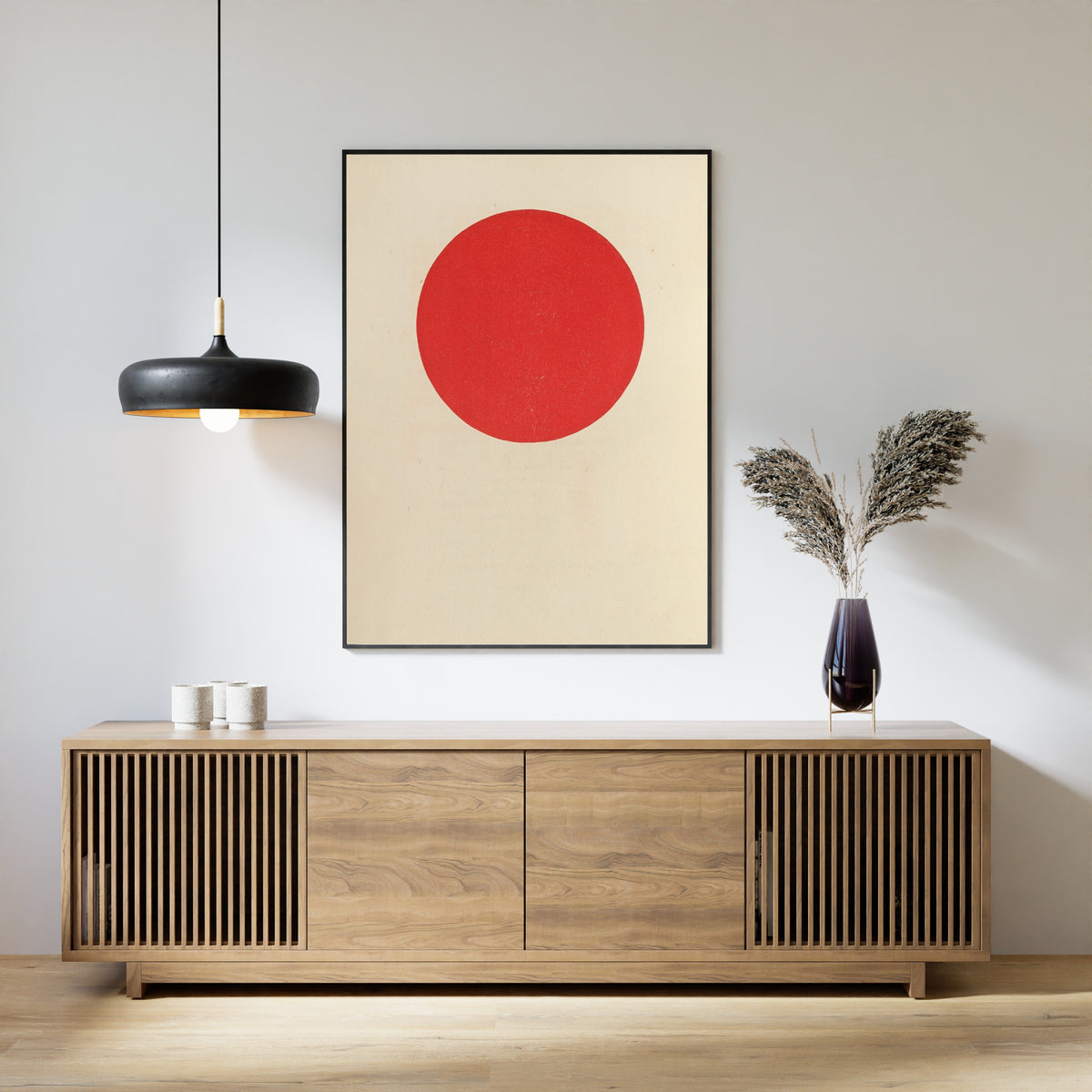 El Lissitzky — For the Voice: An Extraordinary Adventure (Red Sun) | Constructivist Typography Print