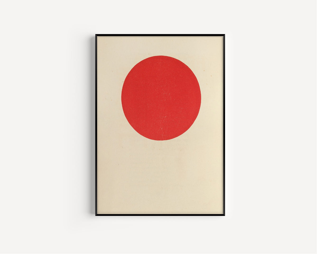 El Lissitzky — For the Voice: An Extraordinary Adventure (Red Sun) | Constructivist Typography Print