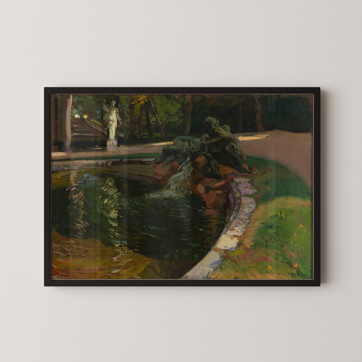 Joaquín Sorolla — Fountain in the Forest, La Granja | Fine Art Print