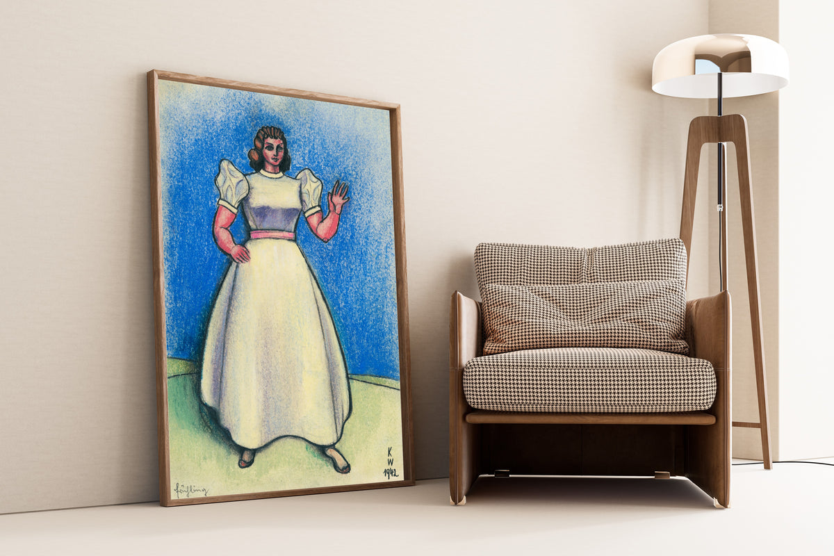 Karl Wiener — Frühling (Spring) | Expressionist Art Print