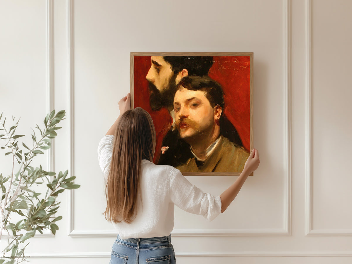 John Singer Sargent — François Flameng and Paul Helleu | Fine Art Print