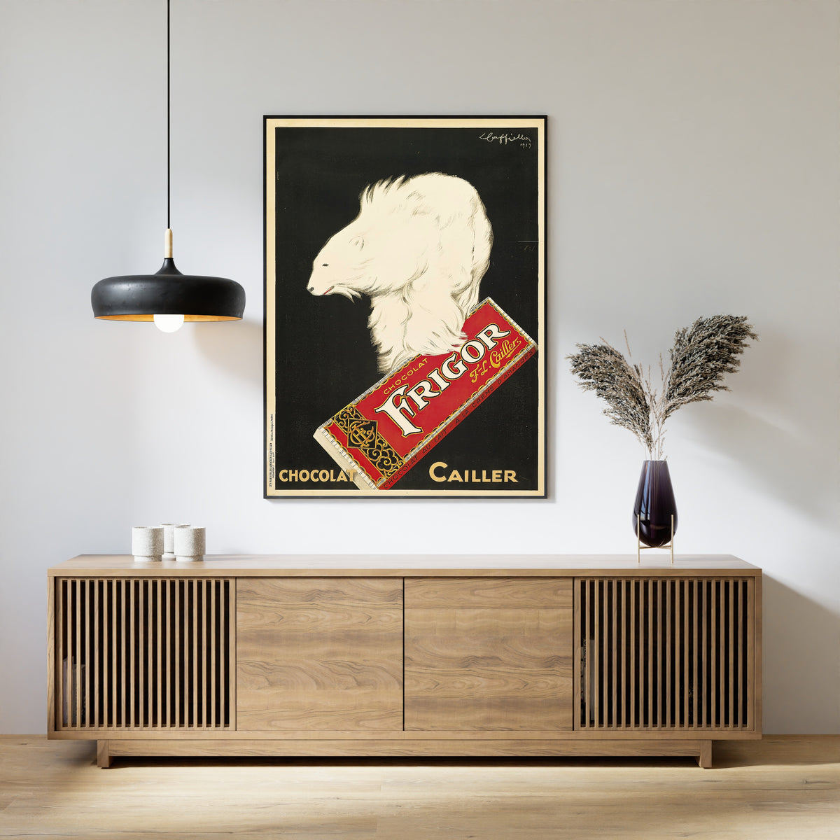 Leonetto Cappiello — Frigor, Chocolat Cailler | Vintage Poster Print