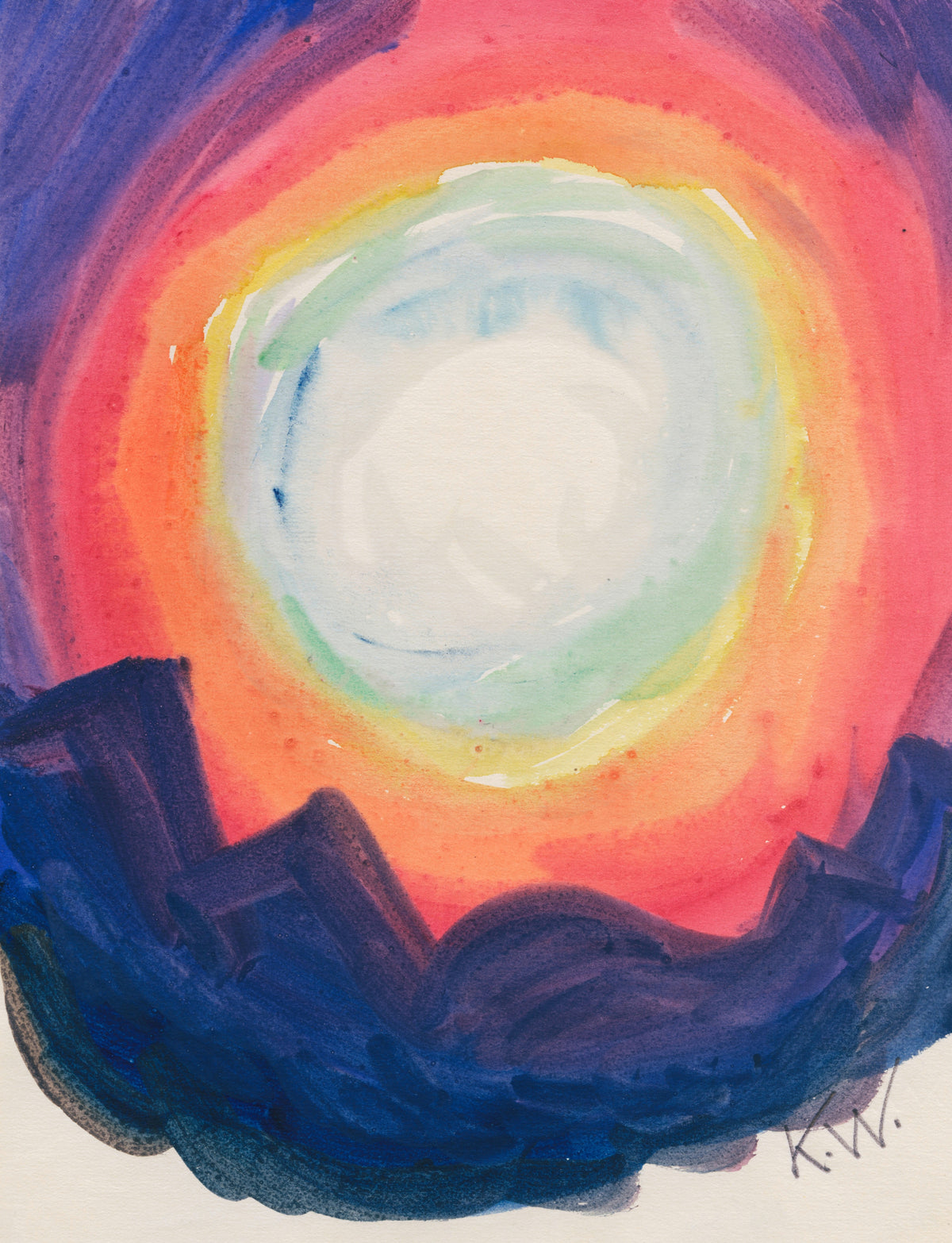 Karl Wiener — From My Life No. 18 | Abstract Art Print