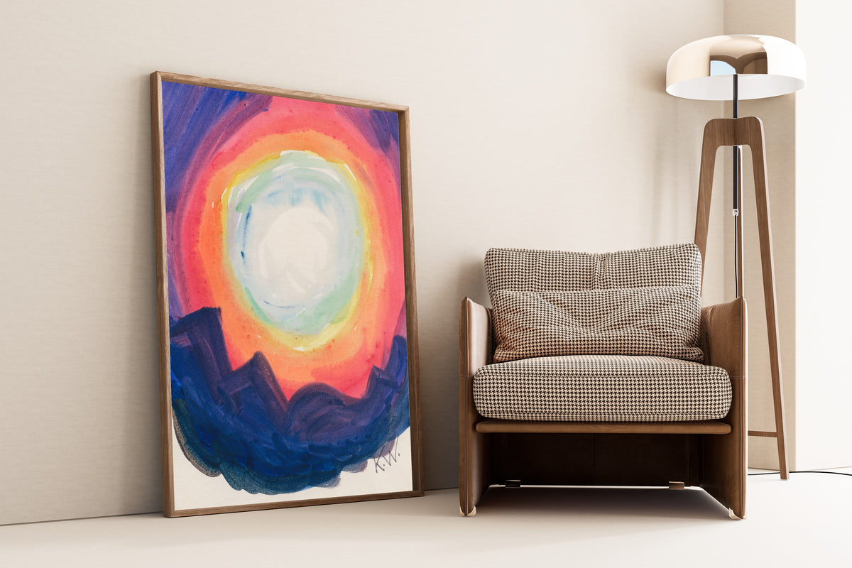 Karl Wiener — From My Life No. 18 | Abstract Art Print