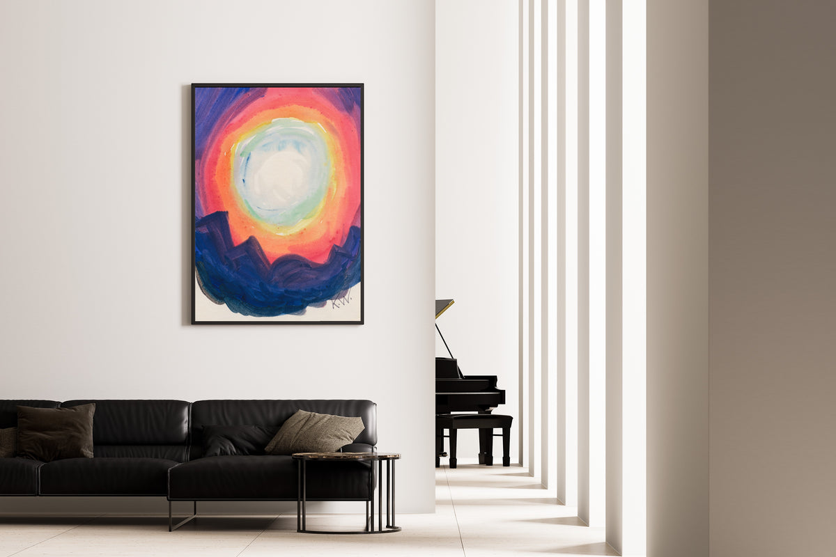 Karl Wiener — From My Life No. 18 | Abstract Art Print