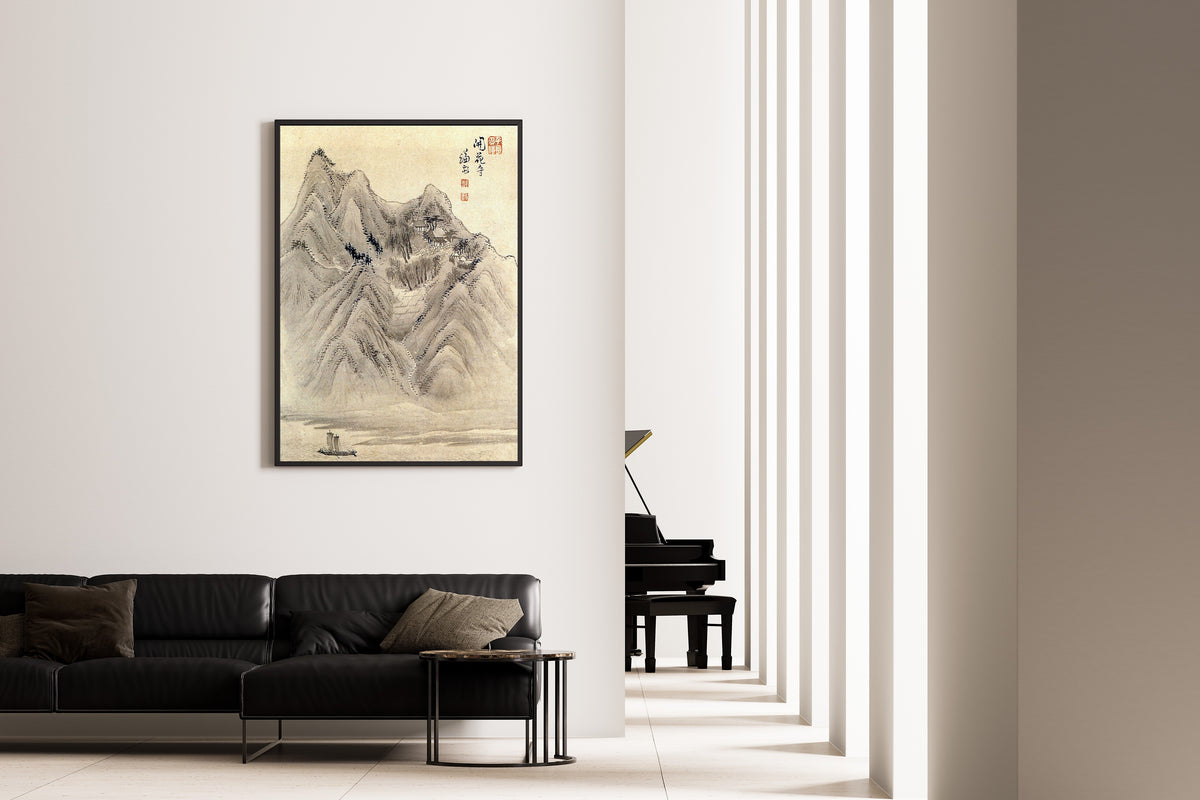 Jeong Seon (Gyeomjae) — Gaehwasa Temple | Korean Painting Art Print