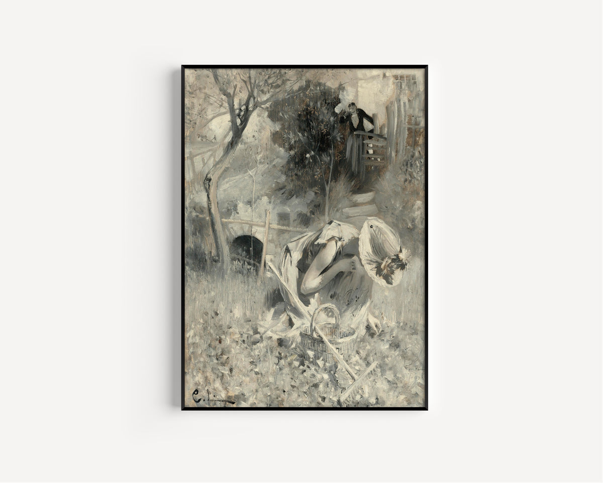 Carl Larsson — Garden Idyll | Fine Art Print