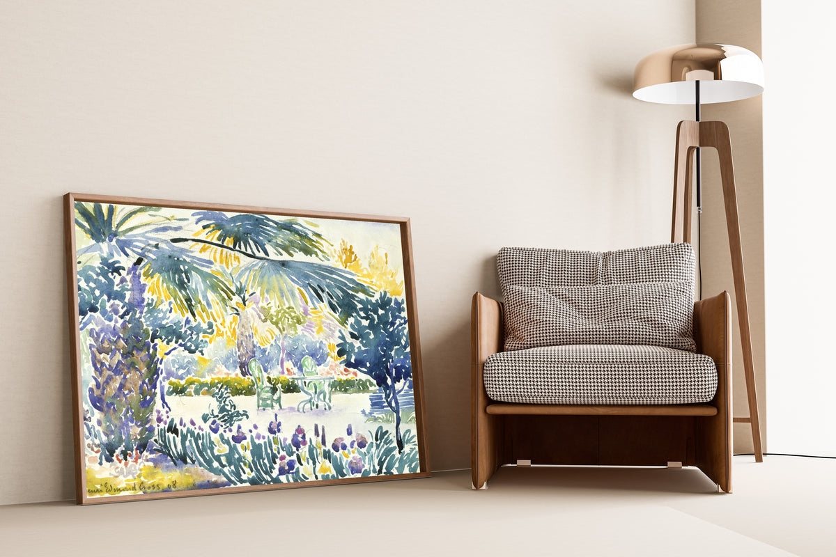 Henri-Edmond Cross — Garden with Palms | Fine Art Print
