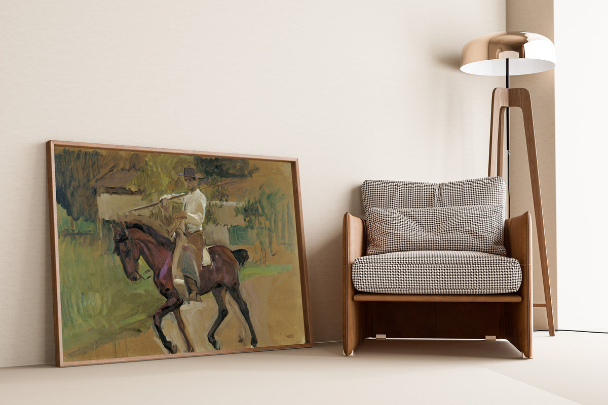 Joaquín Sorolla — Garrochista, Seville | Fine Art Print