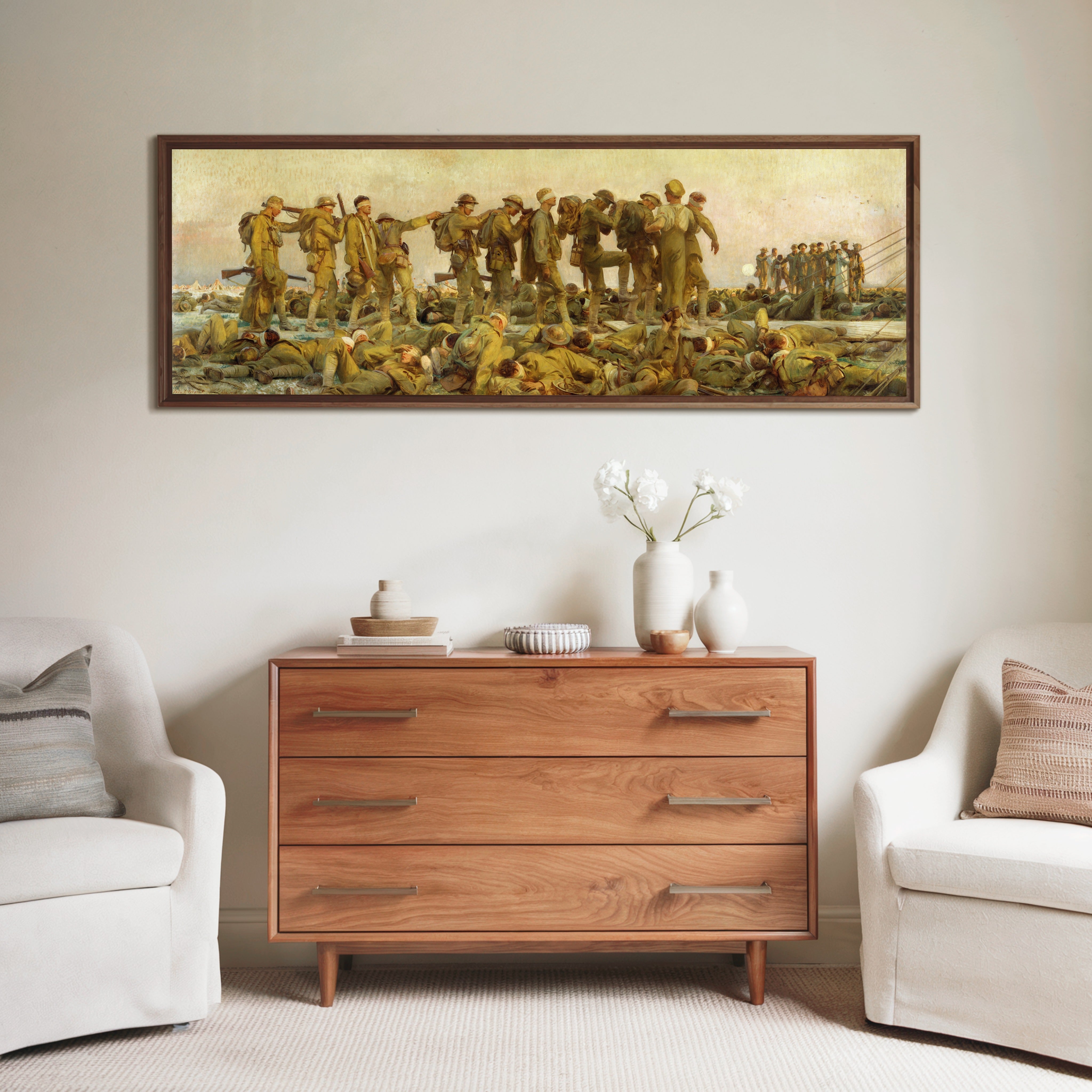 John Singer Sargent — Gassed | Fine Art Print