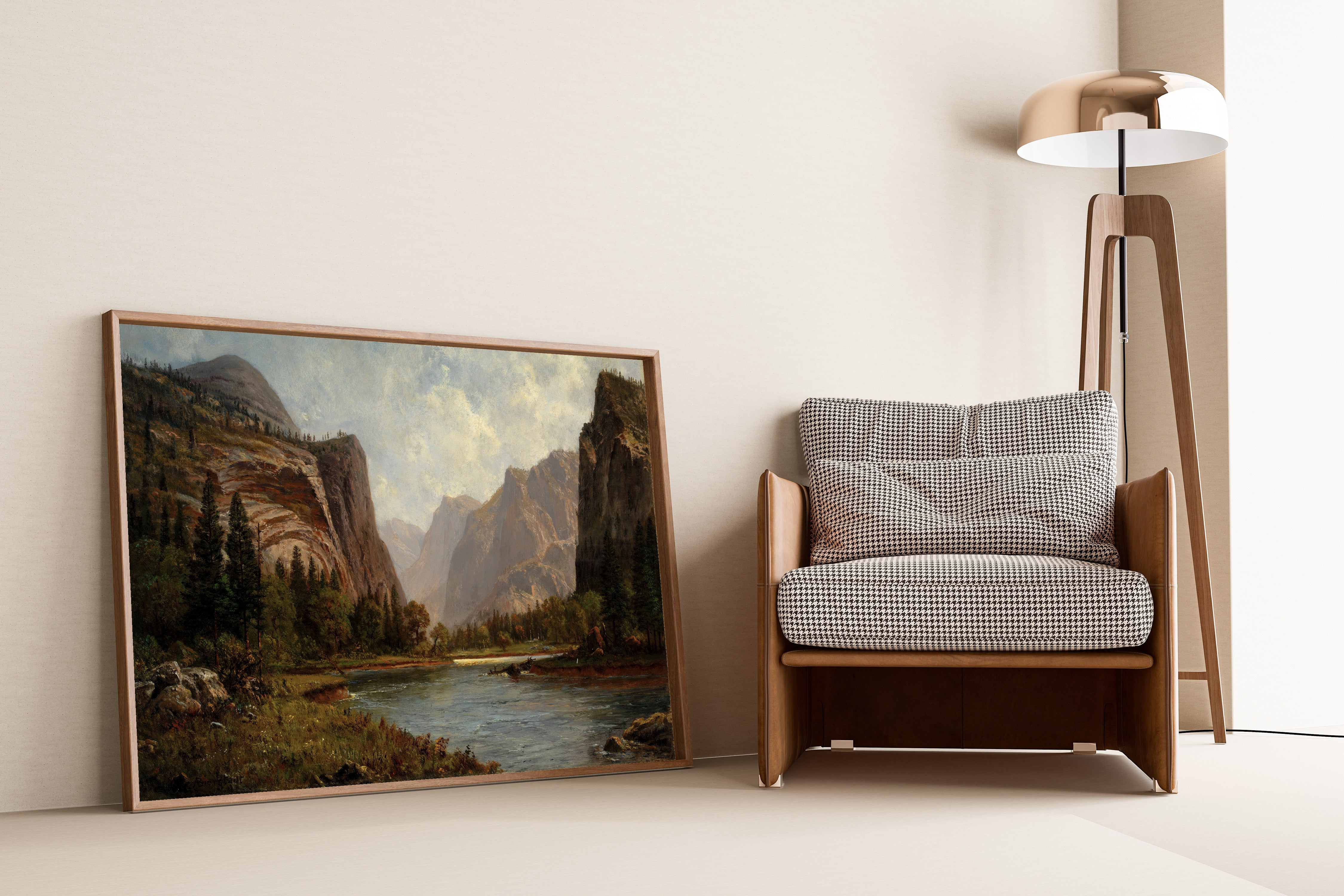 Albert Bierstadt — Gates of the Yosemite | Landscape Fine Art Print