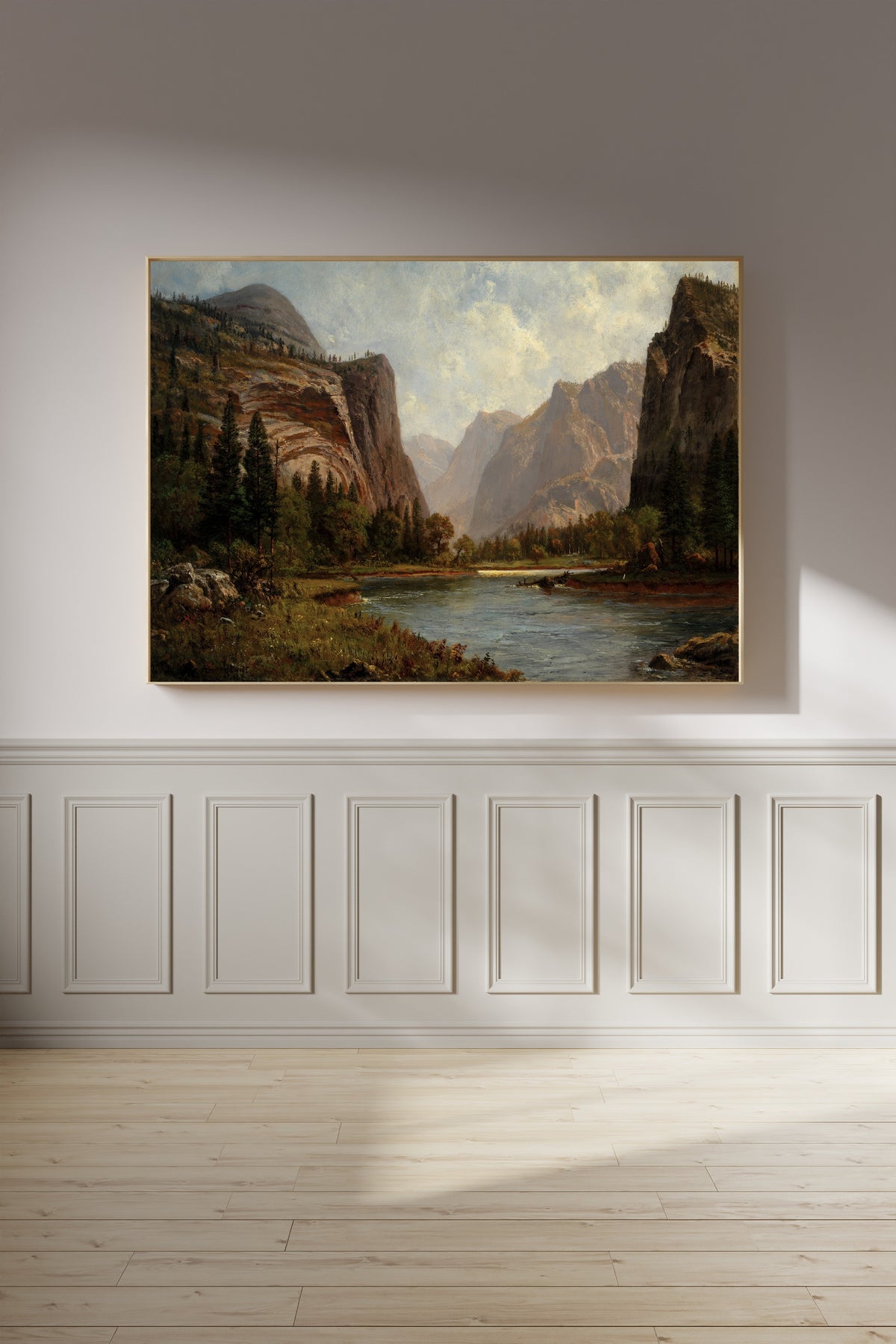 Albert Bierstadt — Gates of the Yosemite | Landscape Fine Art Print
