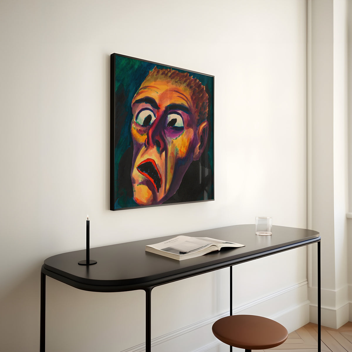 Karl Wiener — Gesicht (Face) | Expressionist Art Print