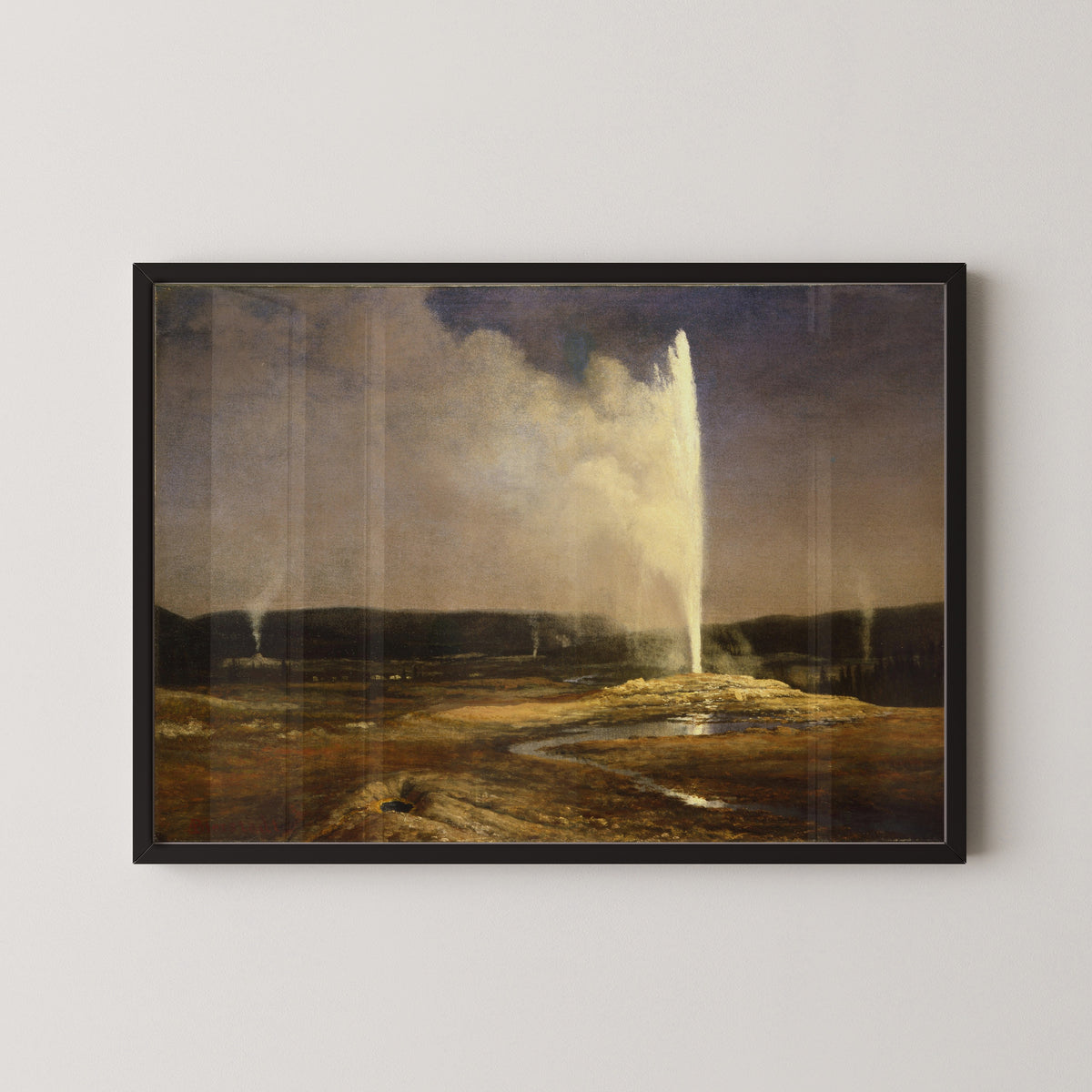 Albert Bierstadt — Geysers | Landscape Fine Art Print