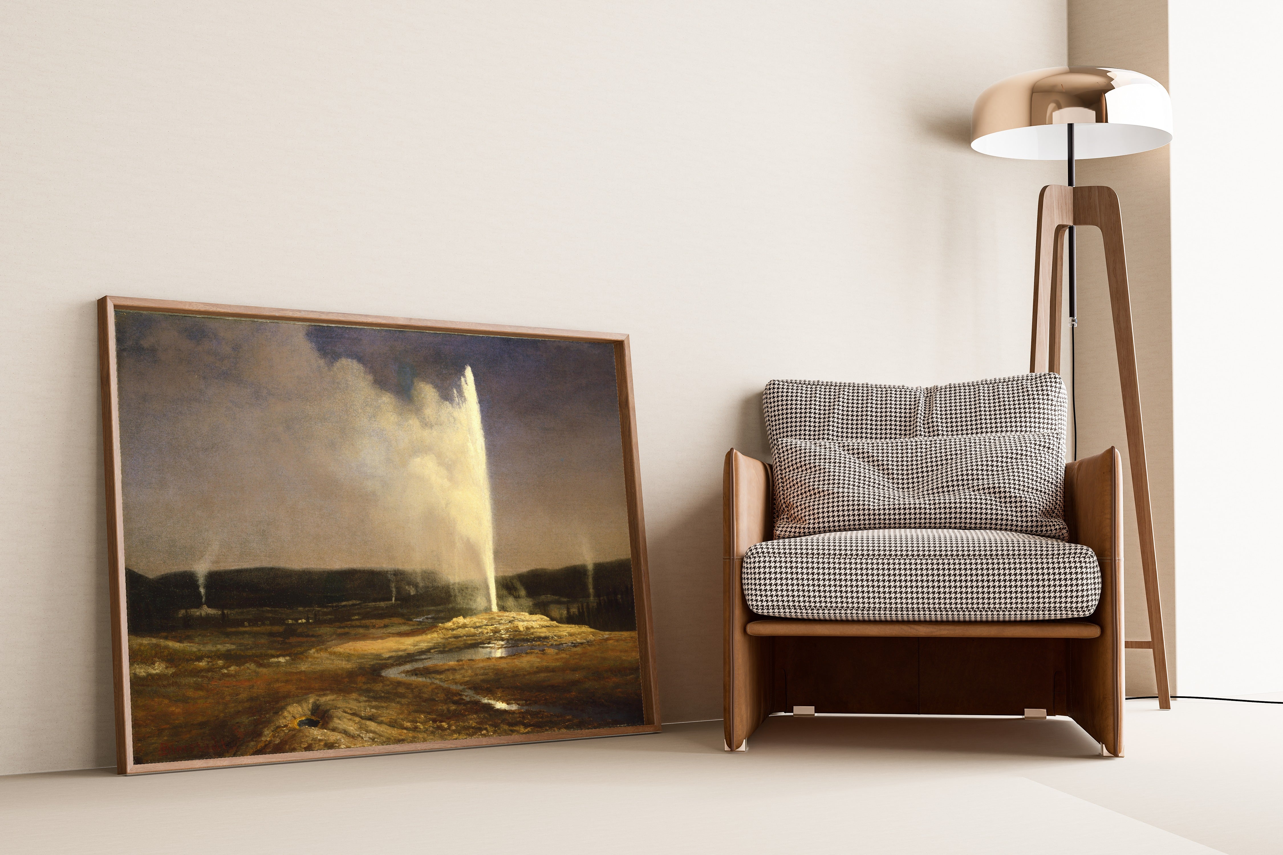 Albert Bierstadt — Geysers | Landscape Fine Art Print