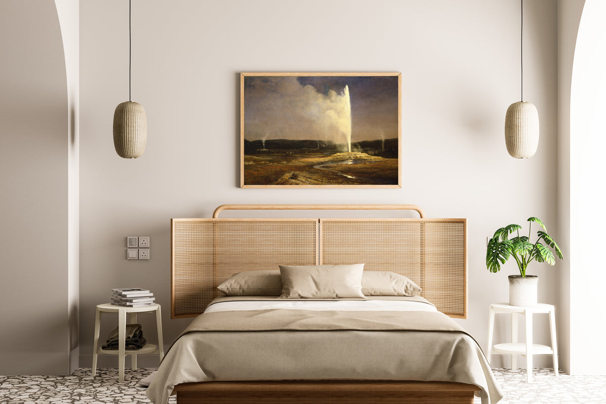Albert Bierstadt — Geysers | Landscape Fine Art Print