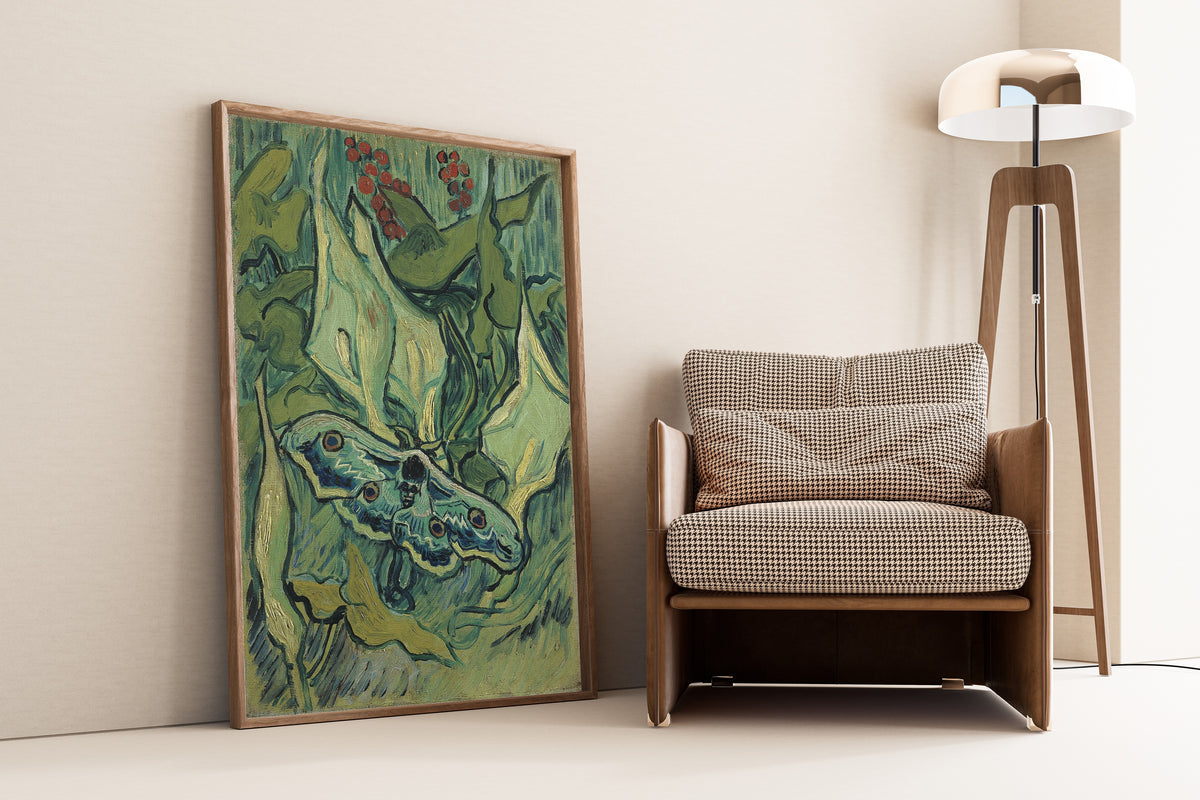 Vincent van Gogh — Giant Peacock Moth | Fine Art Print