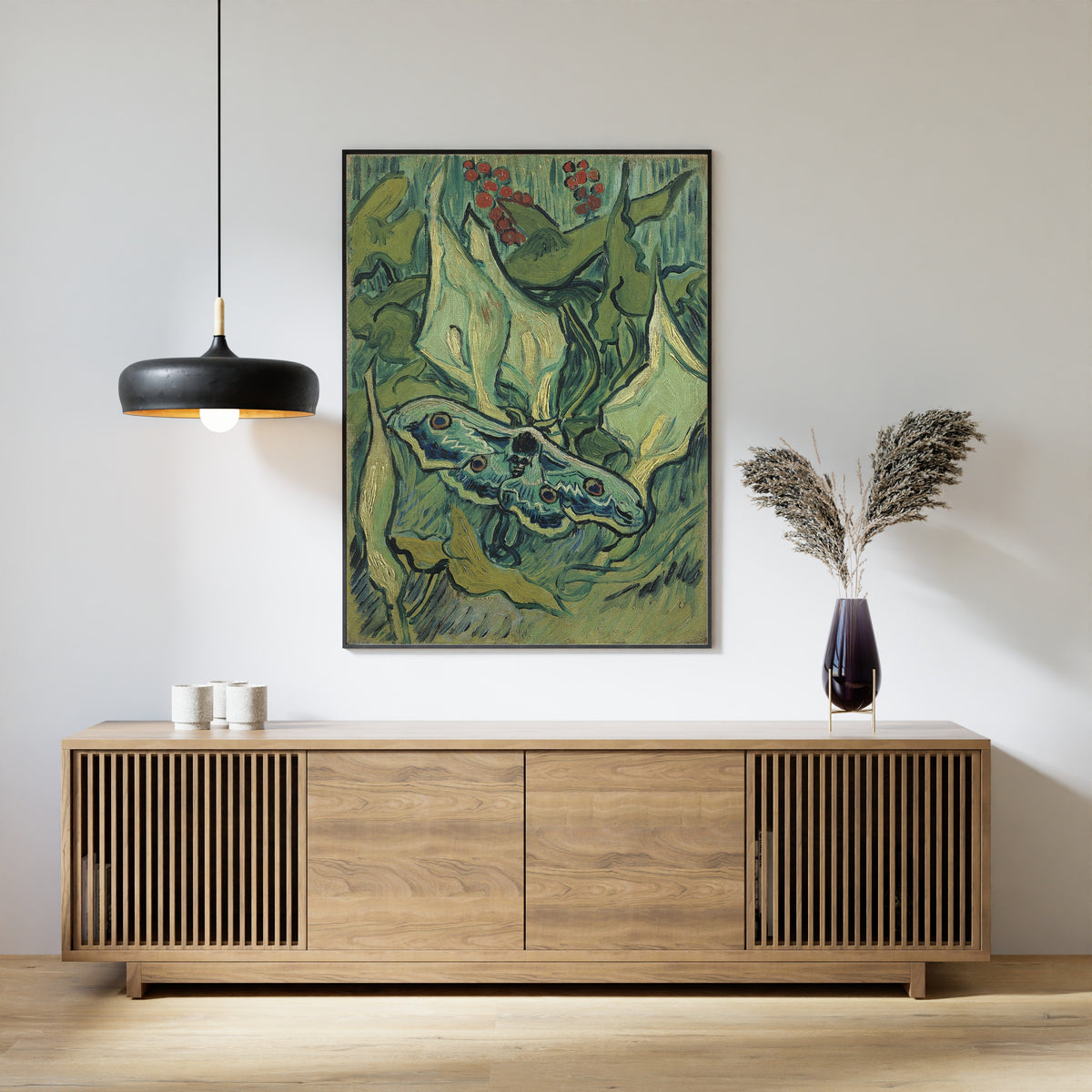 Vincent van Gogh — Giant Peacock Moth | Fine Art Print