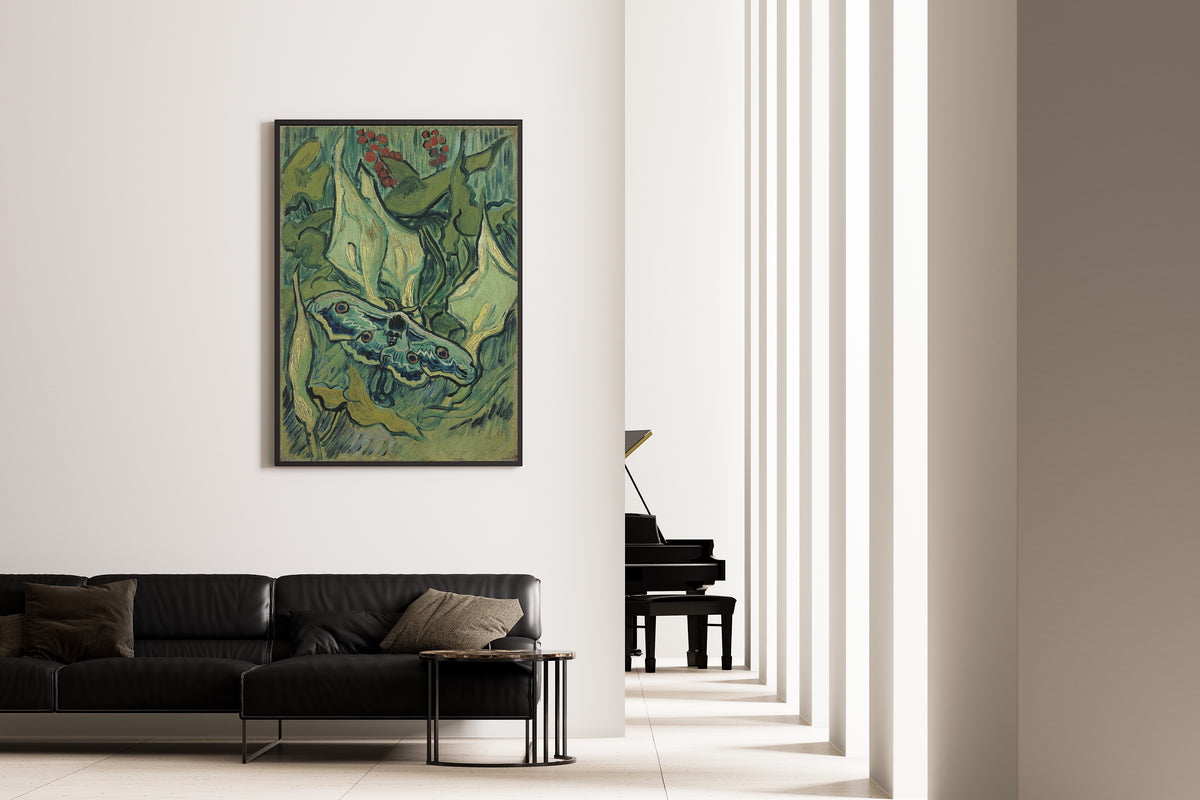 Vincent van Gogh — Giant Peacock Moth | Fine Art Print