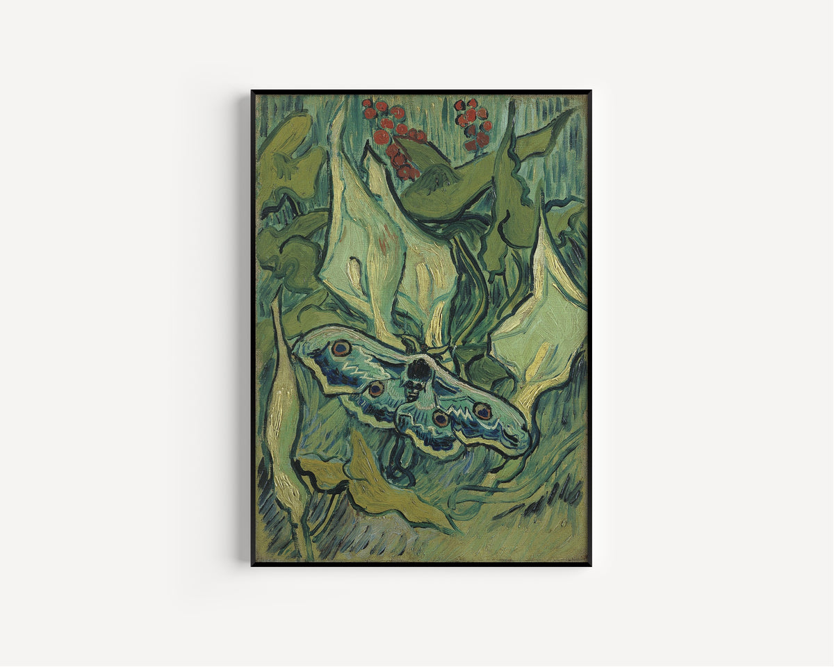 Vincent van Gogh — Giant Peacock Moth | Fine Art Print