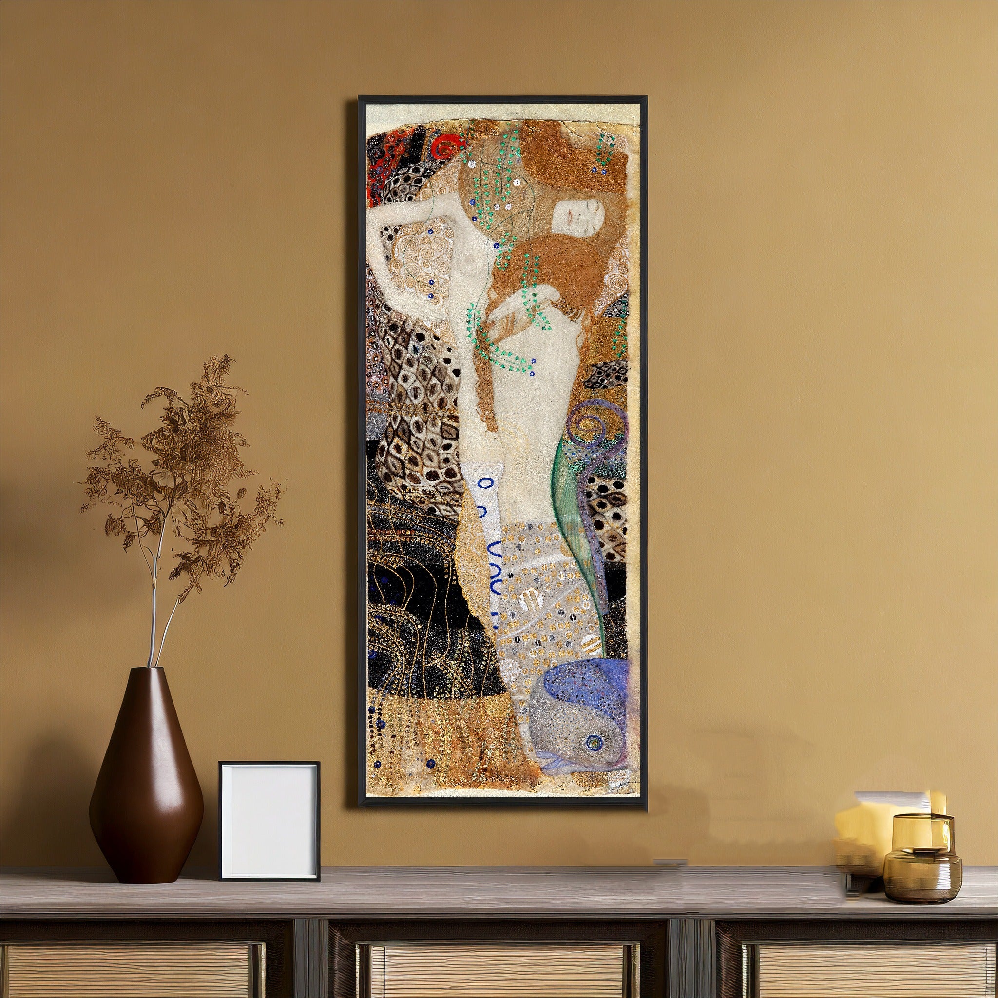 Gustav Klimt — Water Serpents I (Friends) | Fine Art Print