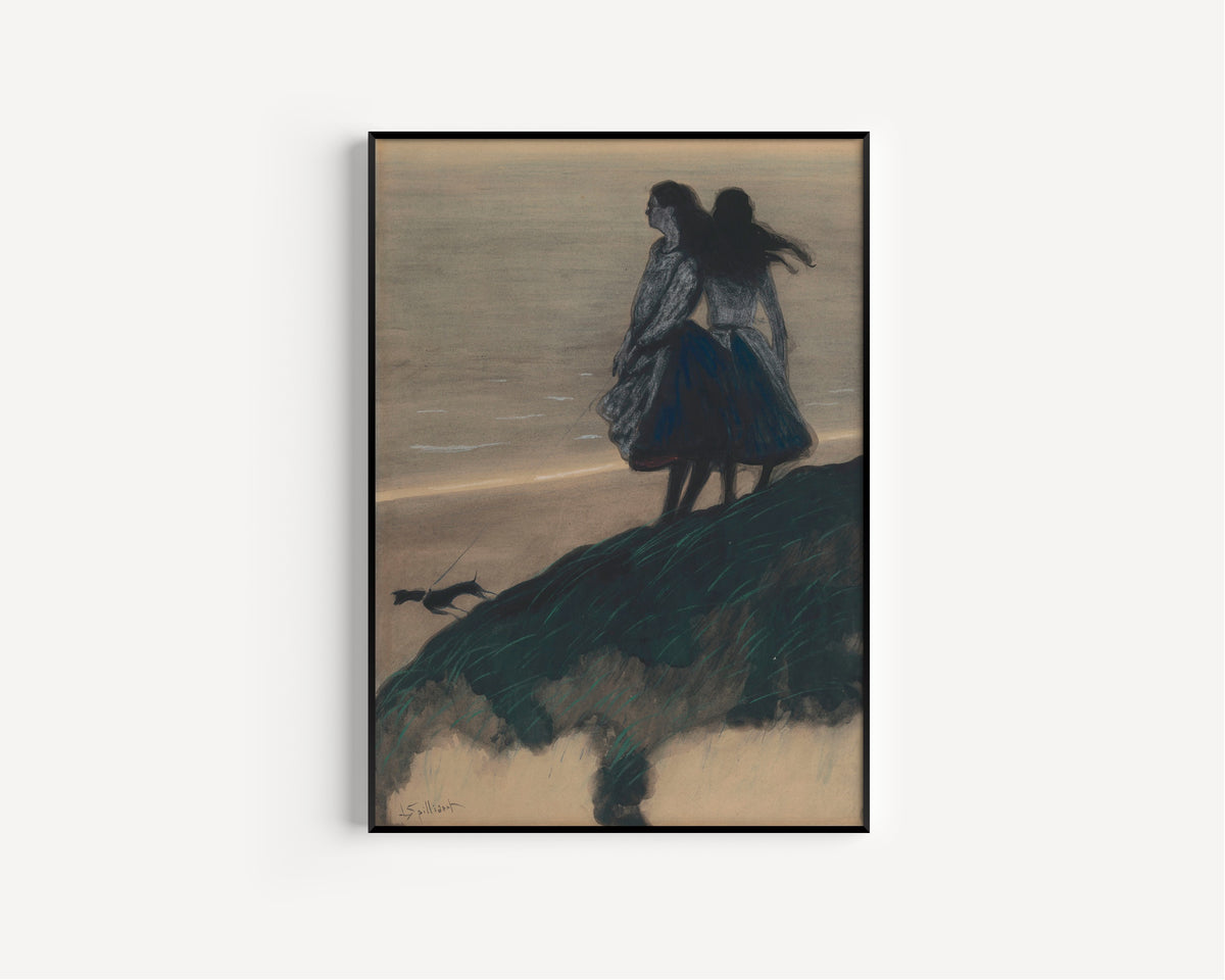 Léon Spilliaert — Girls on a Dune | Symbolist Art Print