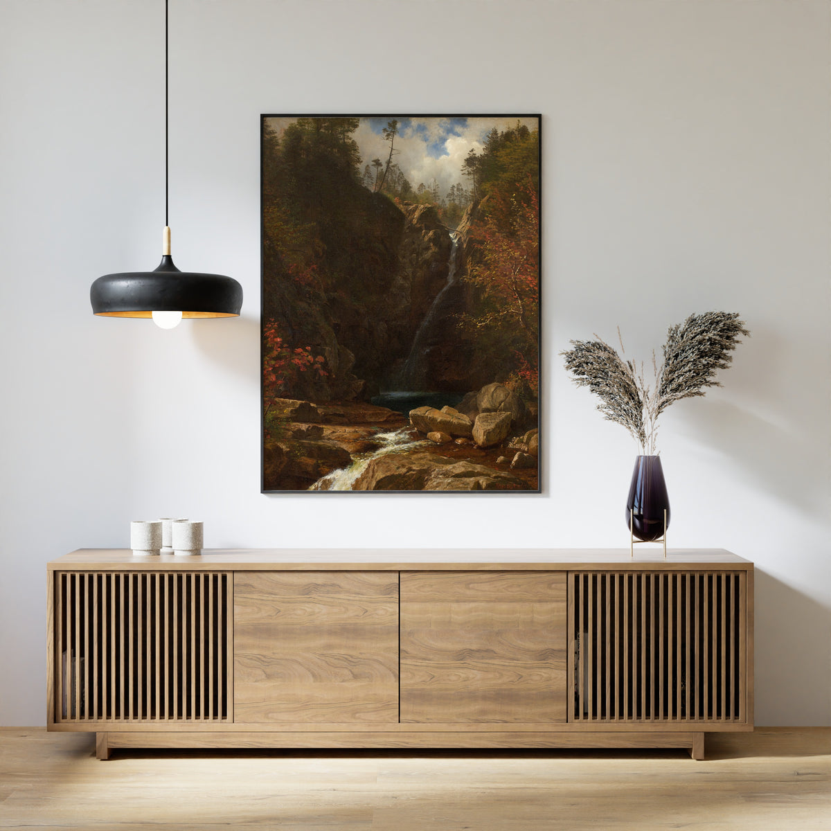 Albert Bierstadt — Glen Ellis Falls | Landscape Fine Art Print