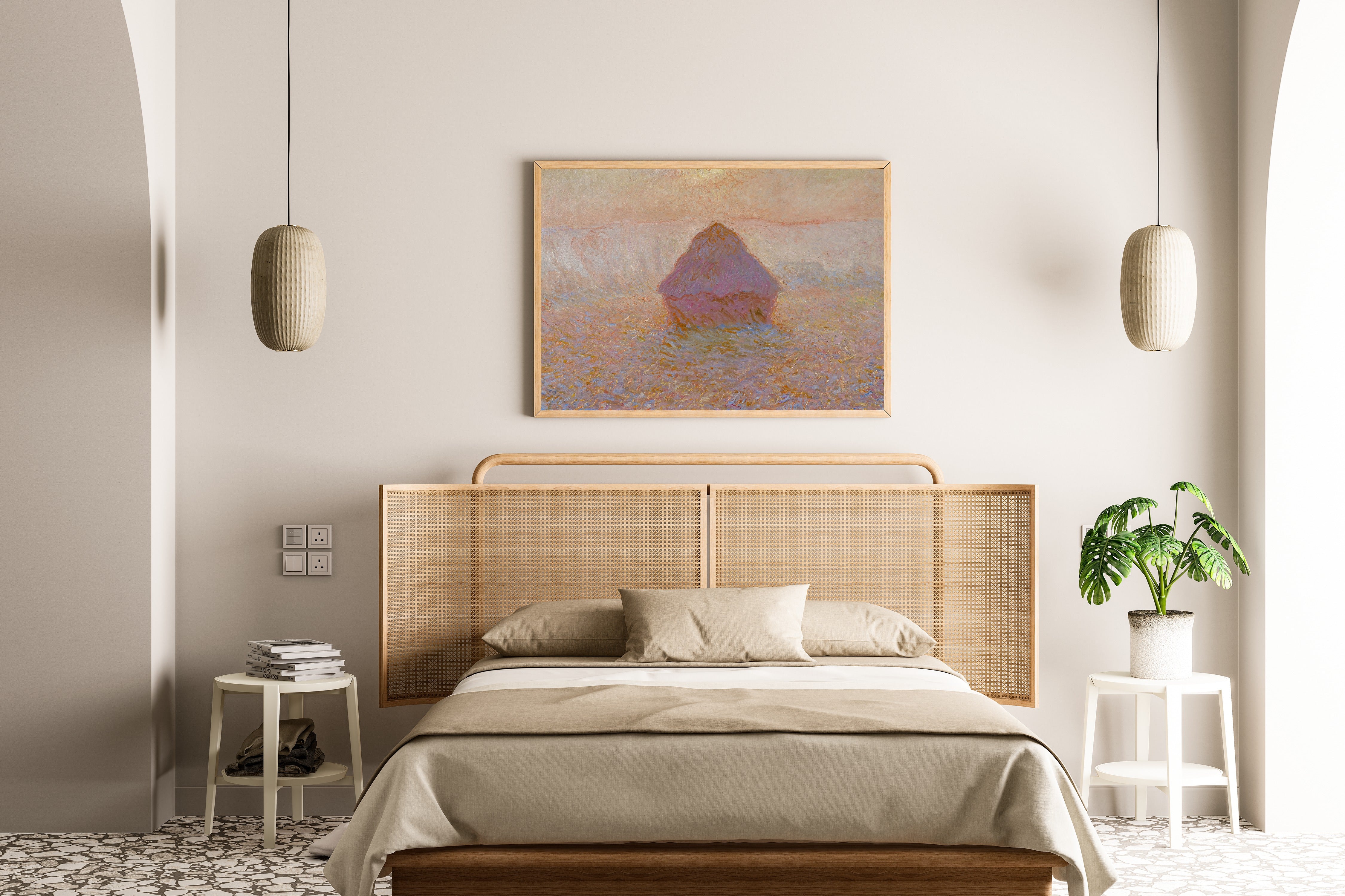 Claude Monet — Grainstack, Sun in the Mist | Fine Art Print