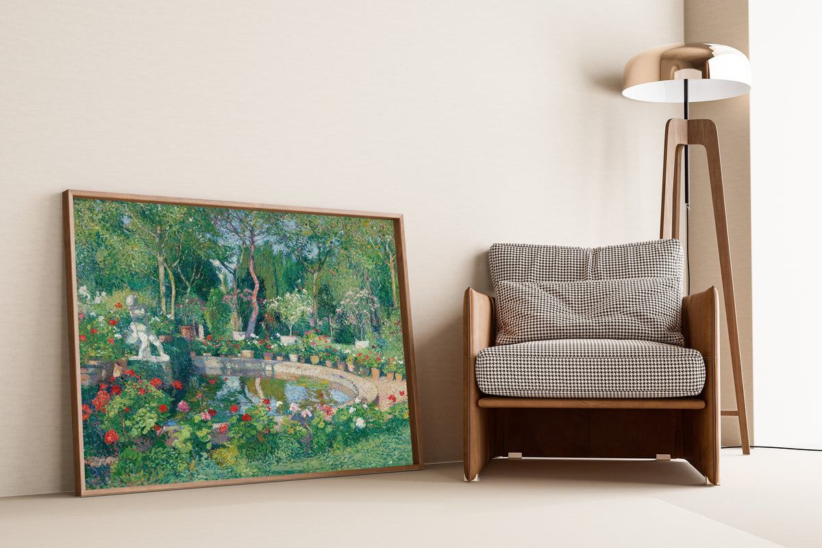 Henri Martin — Grand bassin du parc de Marquayrol | Pointillist Landscape Print
