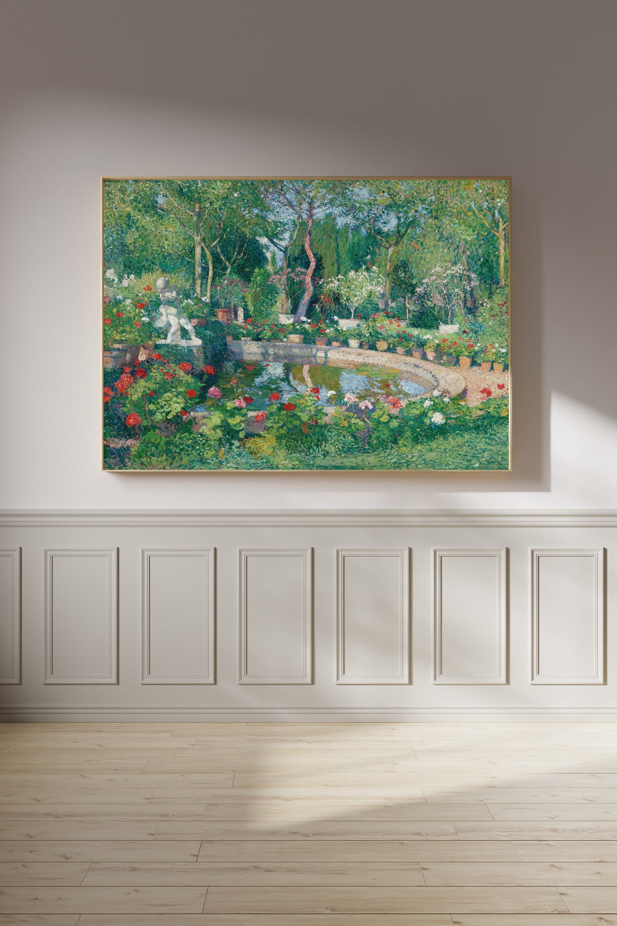 Henri Martin — Grand bassin du parc de Marquayrol | Pointillist Landscape Print